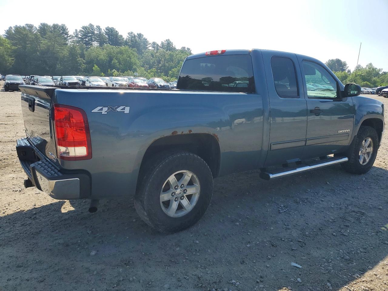 2011 Gmc Sierra K1500 Sle Blue vin: 1GTR2VE30BZ419868