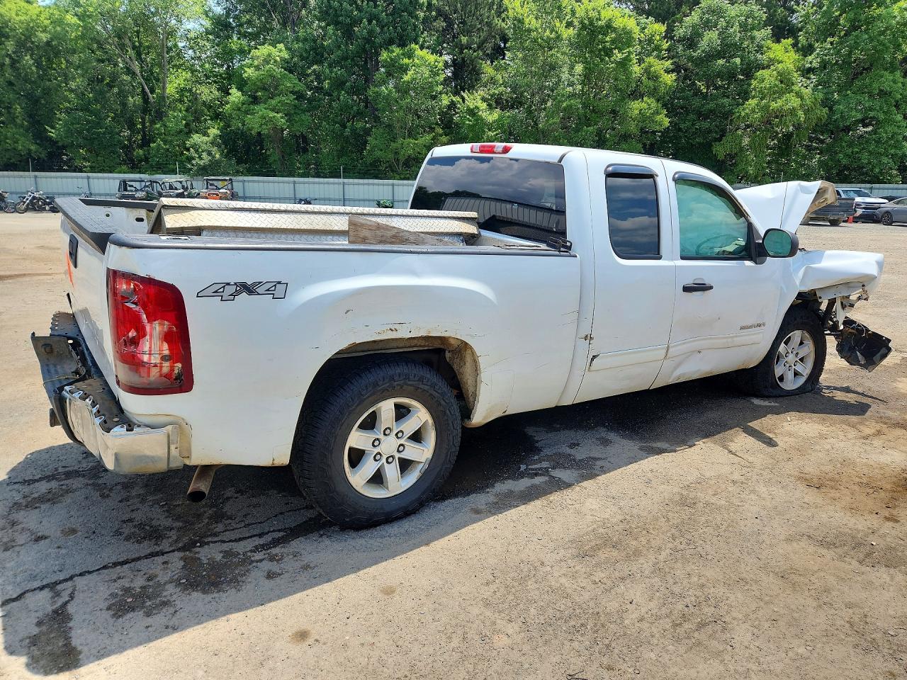 2011 Gmc Sierra K1500 Sle White vin: 1GTR2VE31BZ110295