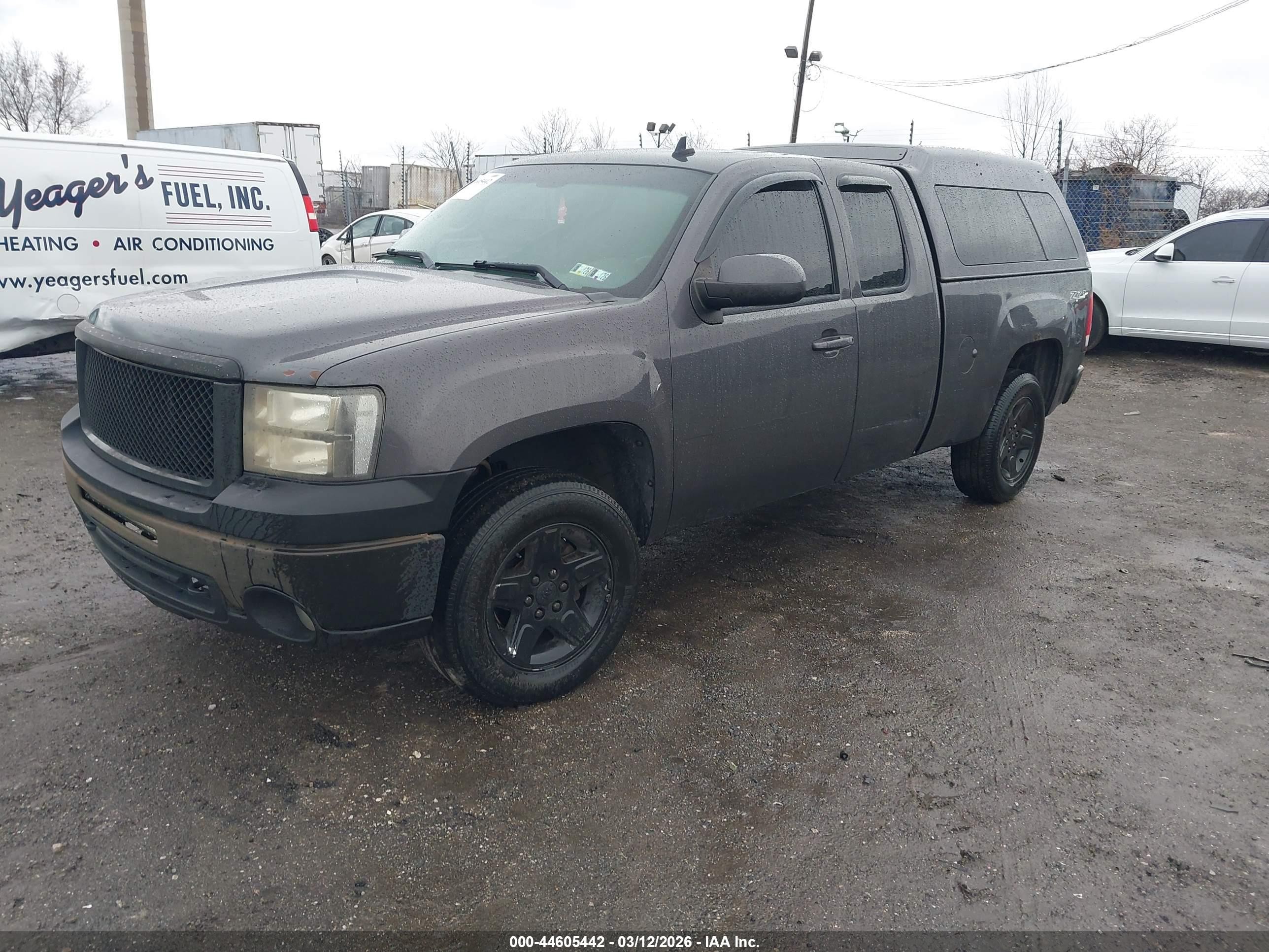2011 Gmc Sierra 1500 Sle Black vin: 1GTR2VE31BZ151624