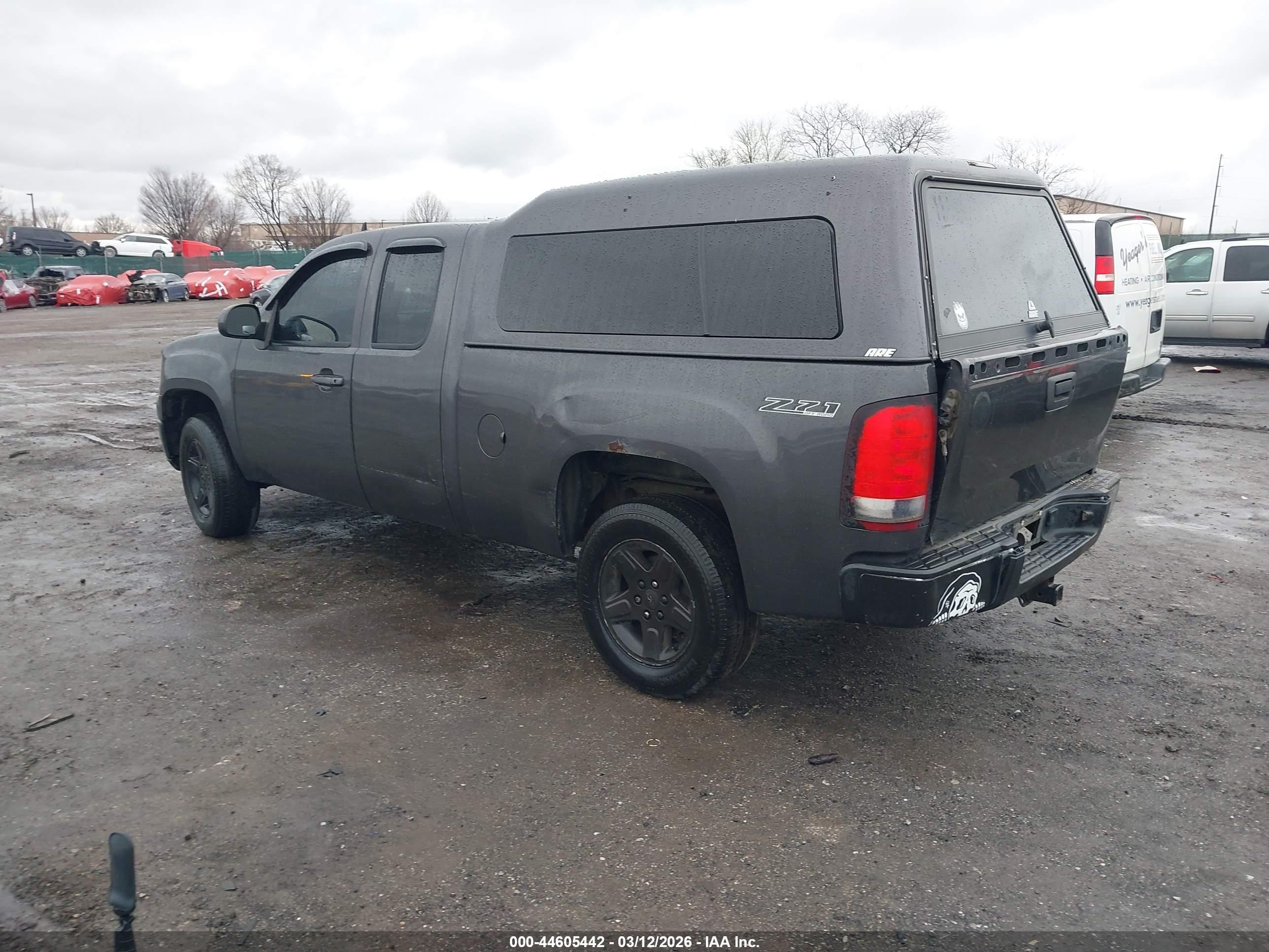 2011 Gmc Sierra 1500 Sle Black vin: 1GTR2VE31BZ151624