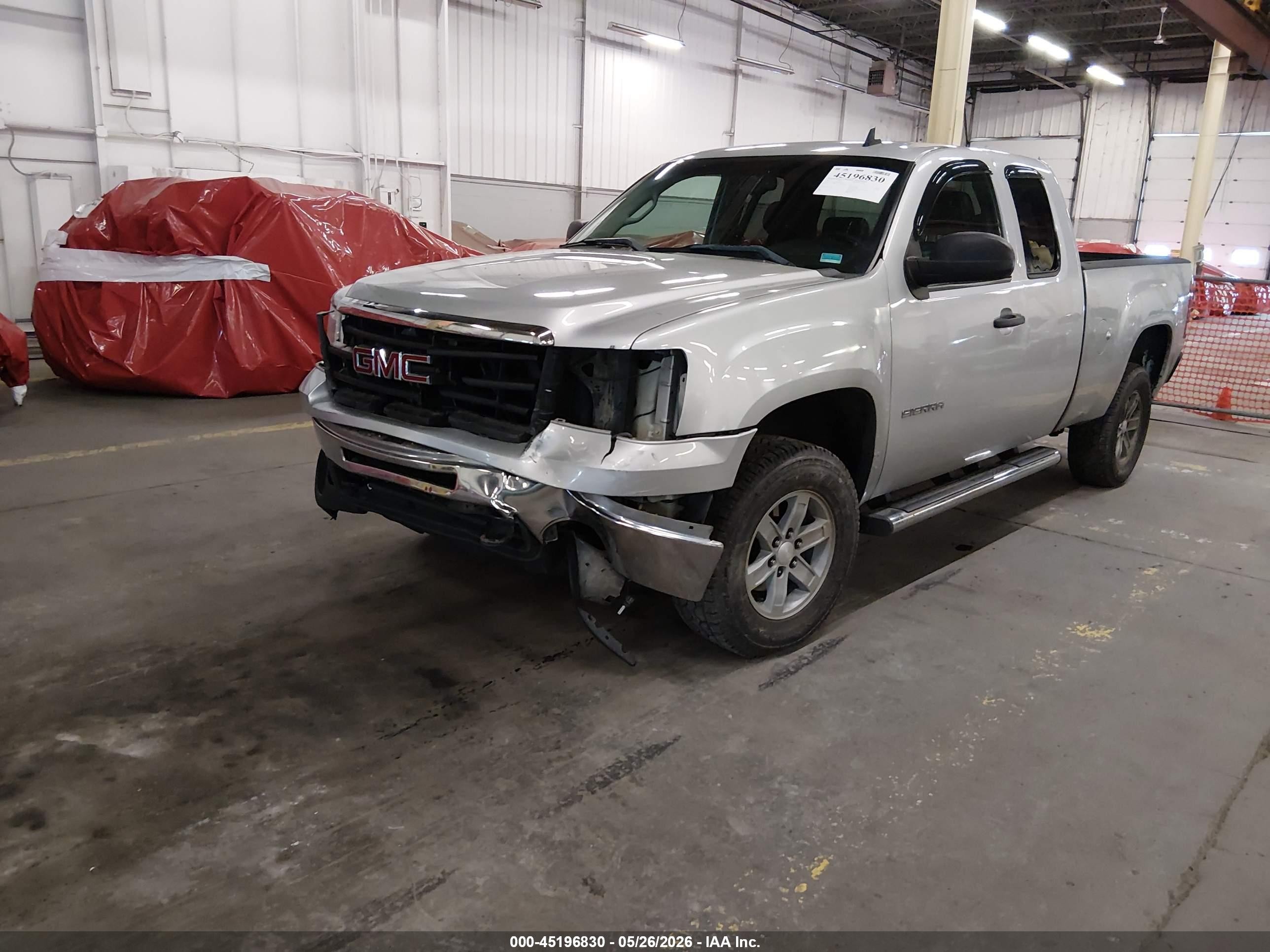 2011 Gmc Sierra 1500 Sle Silver vin: 1GTR2VE31BZ193341