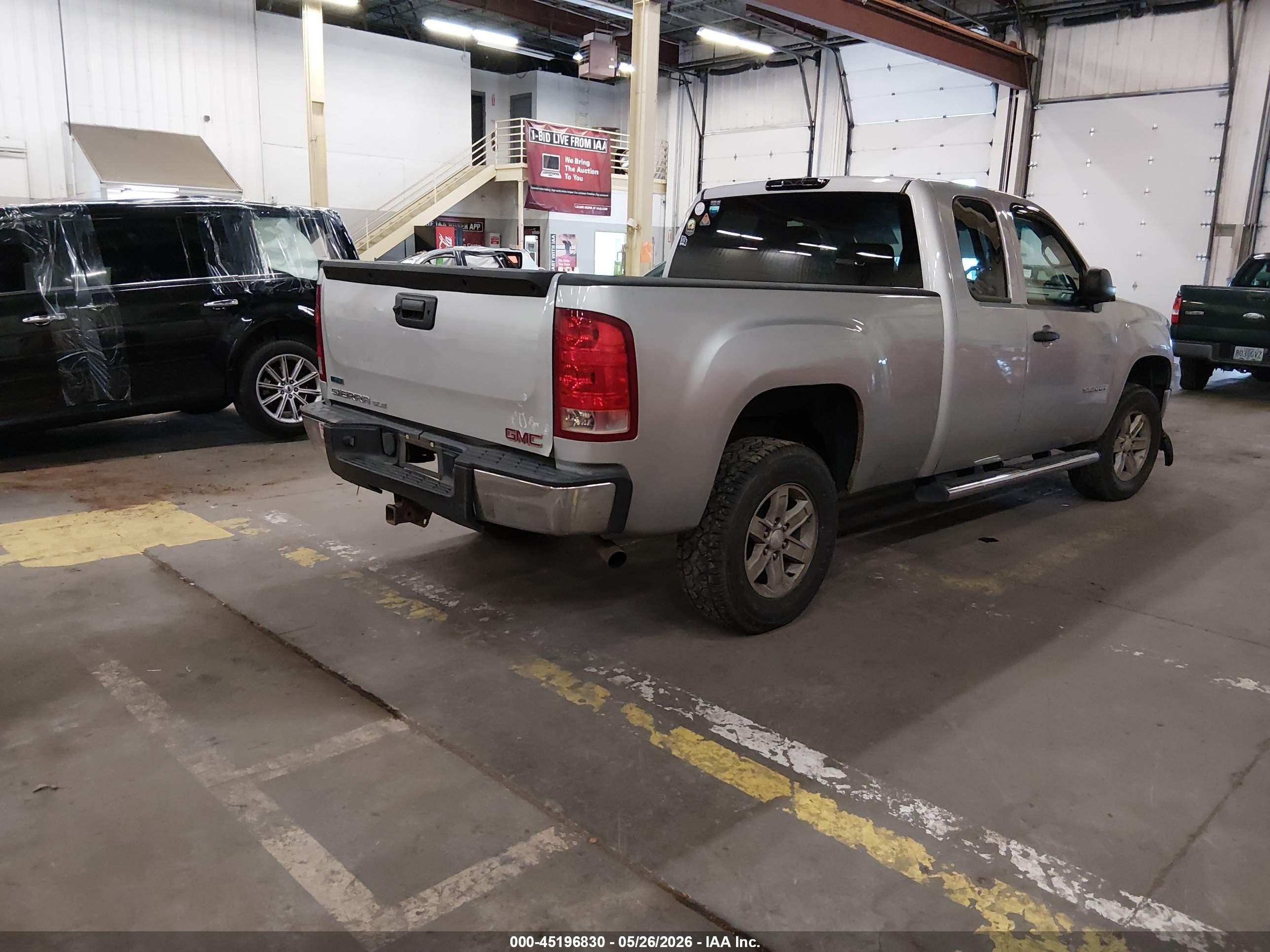 2011 Gmc Sierra 1500 Sle Silver vin: 1GTR2VE31BZ193341