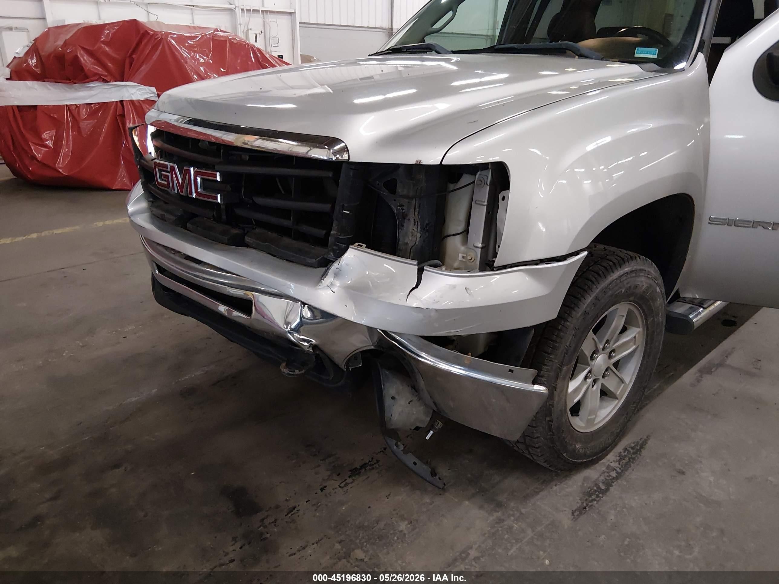 2011 Gmc Sierra 1500 Sle Silver vin: 1GTR2VE31BZ193341