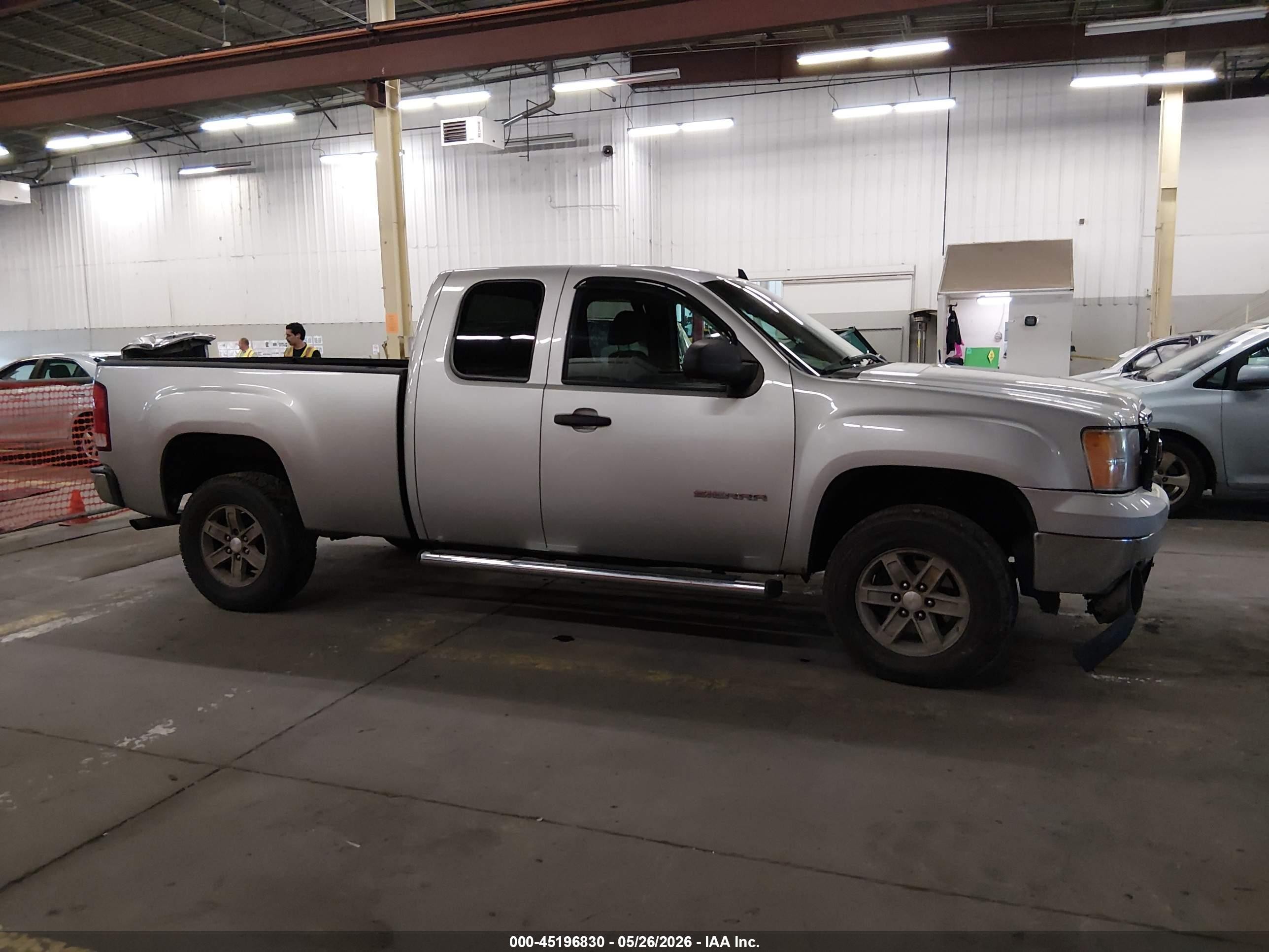 2011 Gmc Sierra 1500 Sle Silver vin: 1GTR2VE31BZ193341