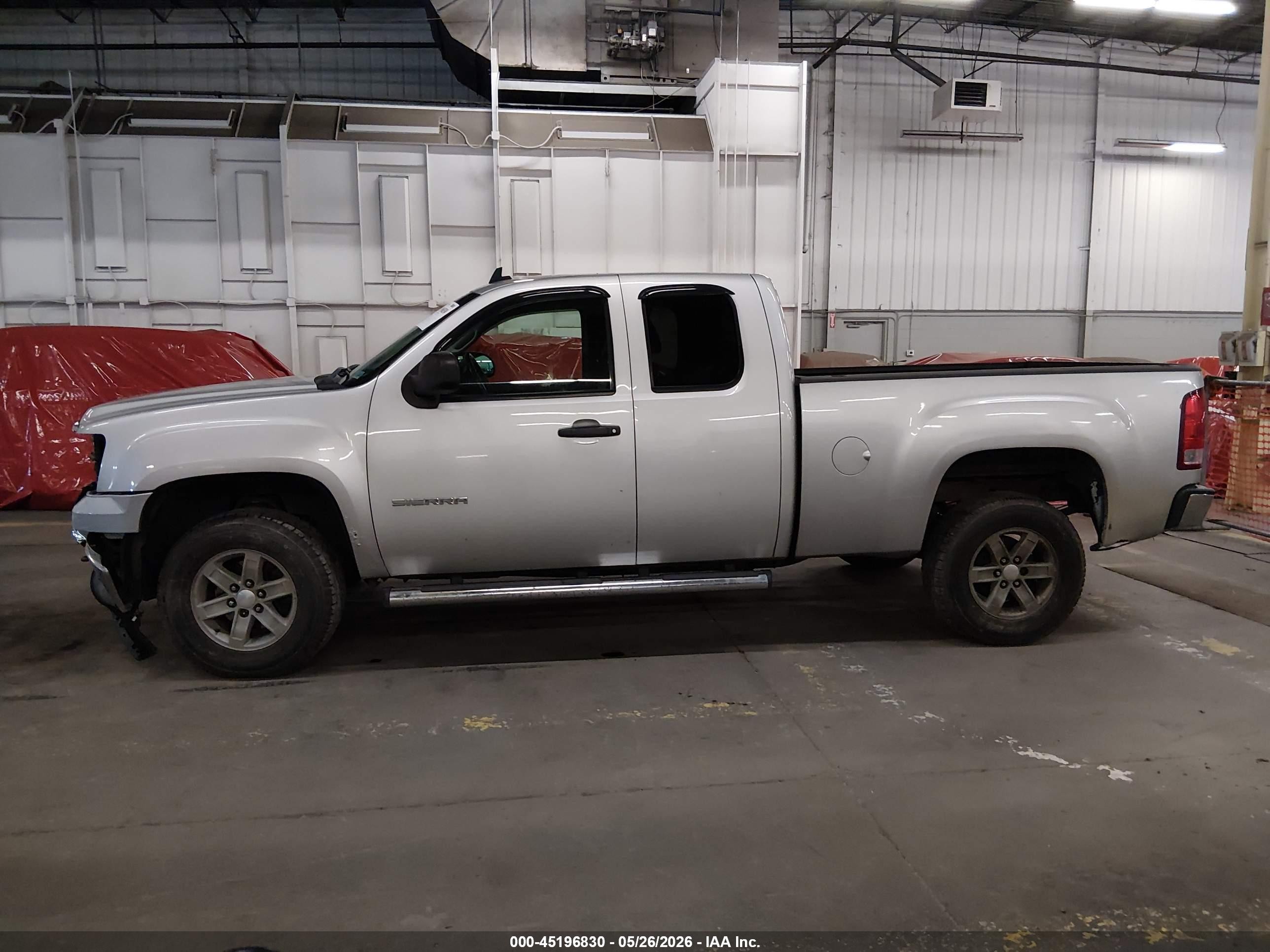 2011 Gmc Sierra 1500 Sle Silver vin: 1GTR2VE31BZ193341