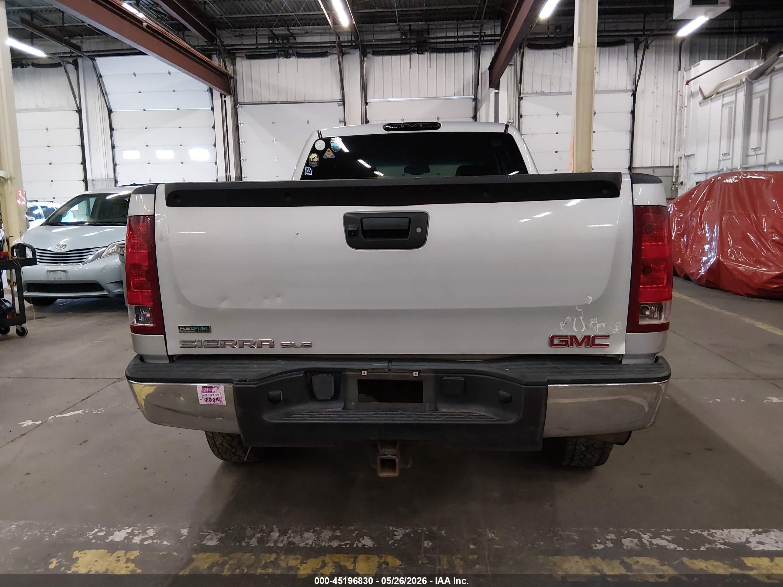 2011 Gmc Sierra 1500 Sle Silver vin: 1GTR2VE31BZ193341