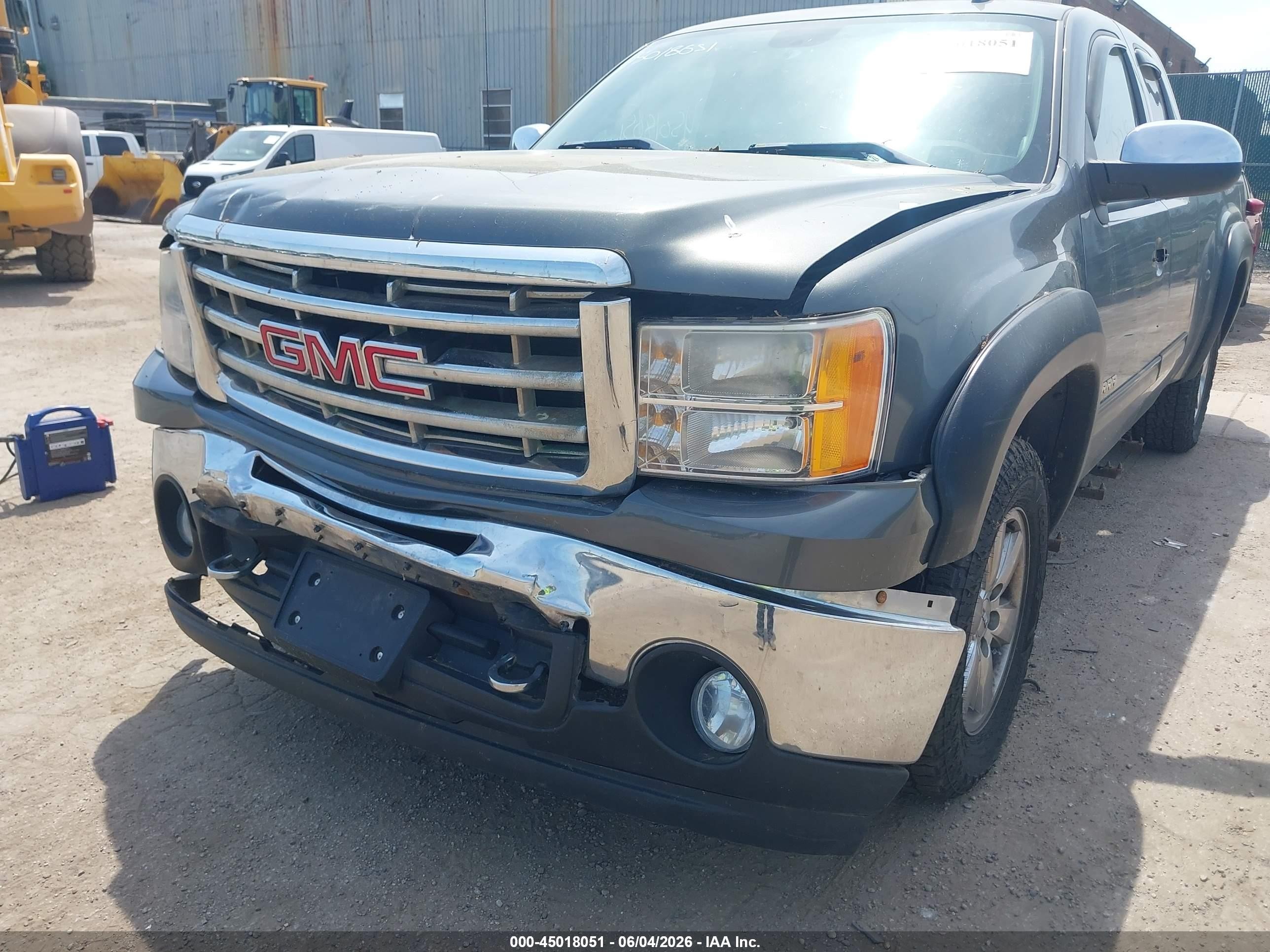 2011 Gmc Sierra 1500 Sle Серый vin: 1GTR2VE31BZ351239