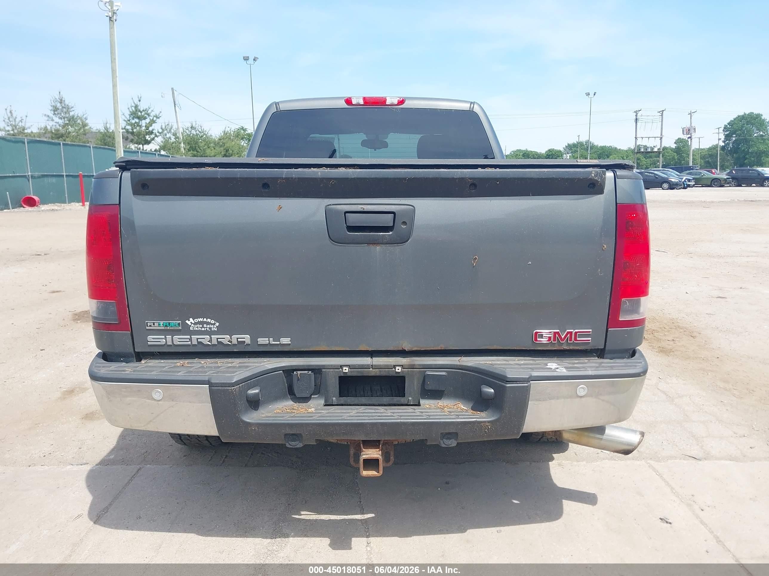 2011 Gmc Sierra 1500 Sle Серый vin: 1GTR2VE31BZ351239