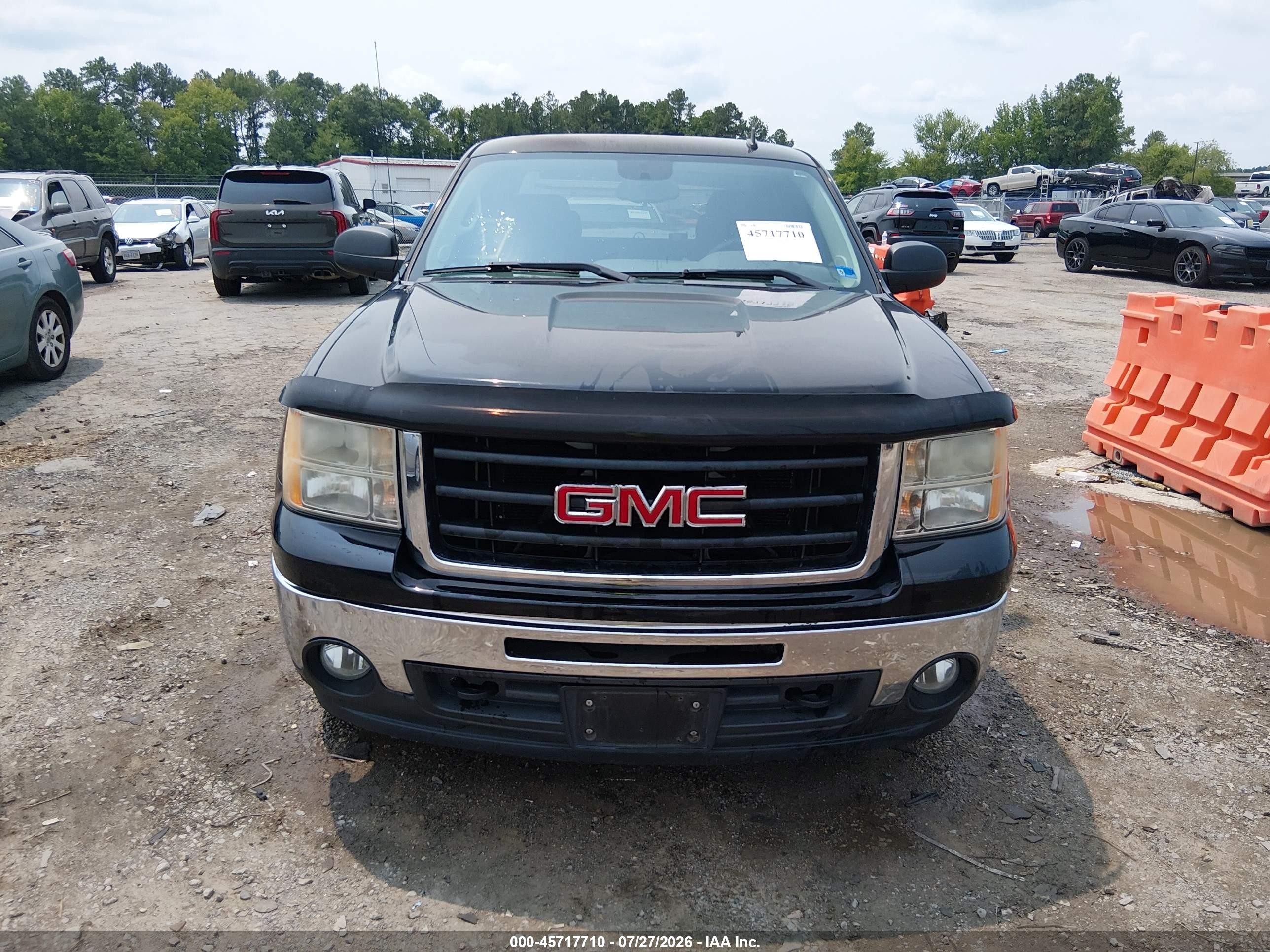 2011 Gmc Sierra 1500 Sle Black vin: 1GTR2VE31BZ387433