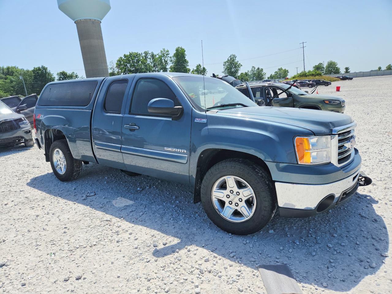 2011 Gmc Sierra K1500 Sle Синий vin: 1GTR2VE31BZ412654