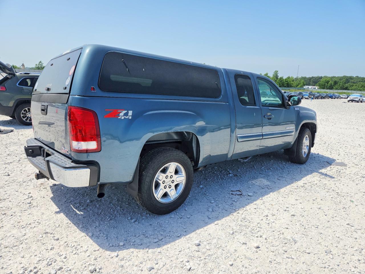 2011 Gmc Sierra K1500 Sle Синий vin: 1GTR2VE31BZ412654