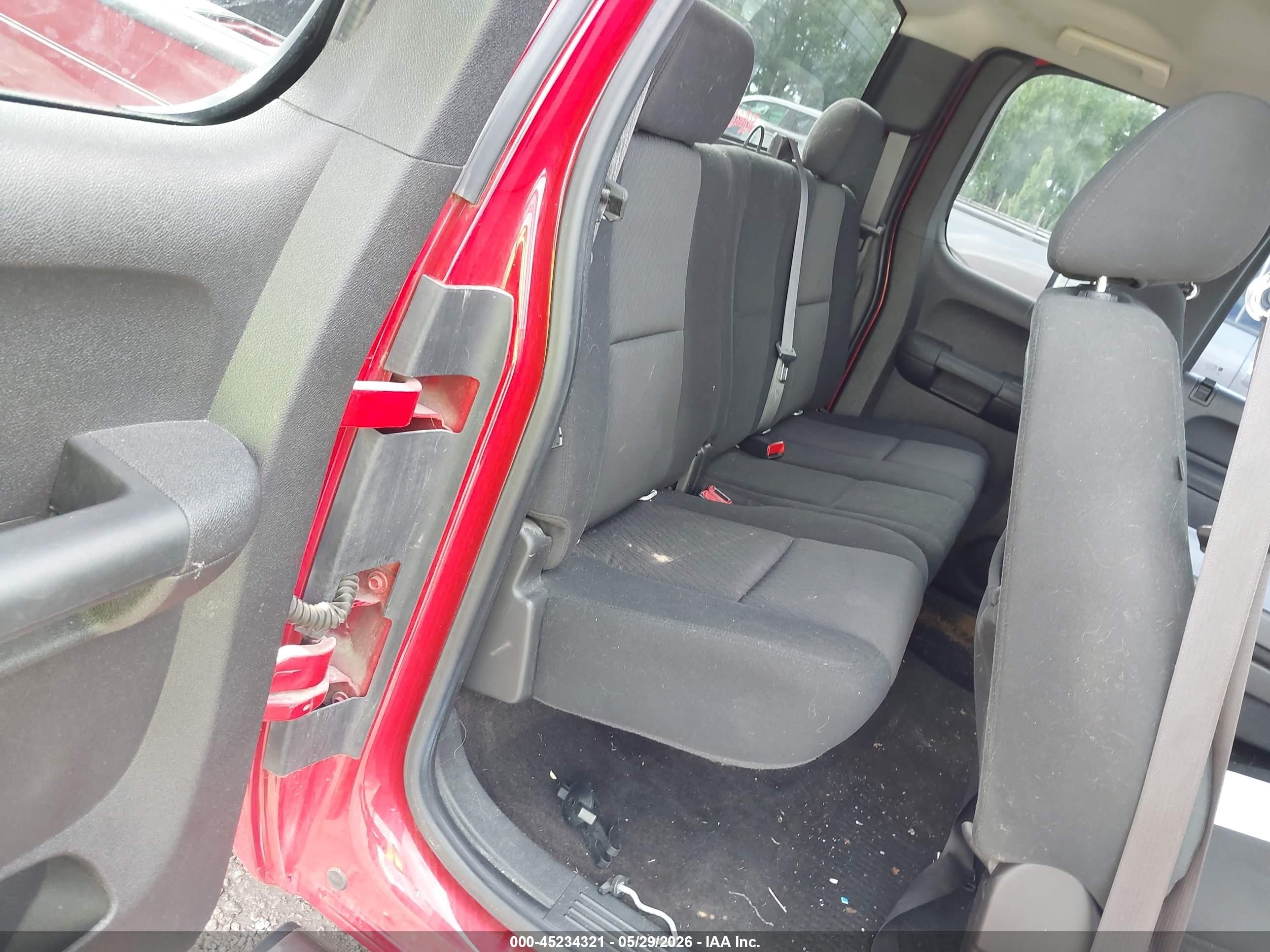 2011 Gmc Sierra 1500 Sle Red vin: 1GTR2VE31BZ437666