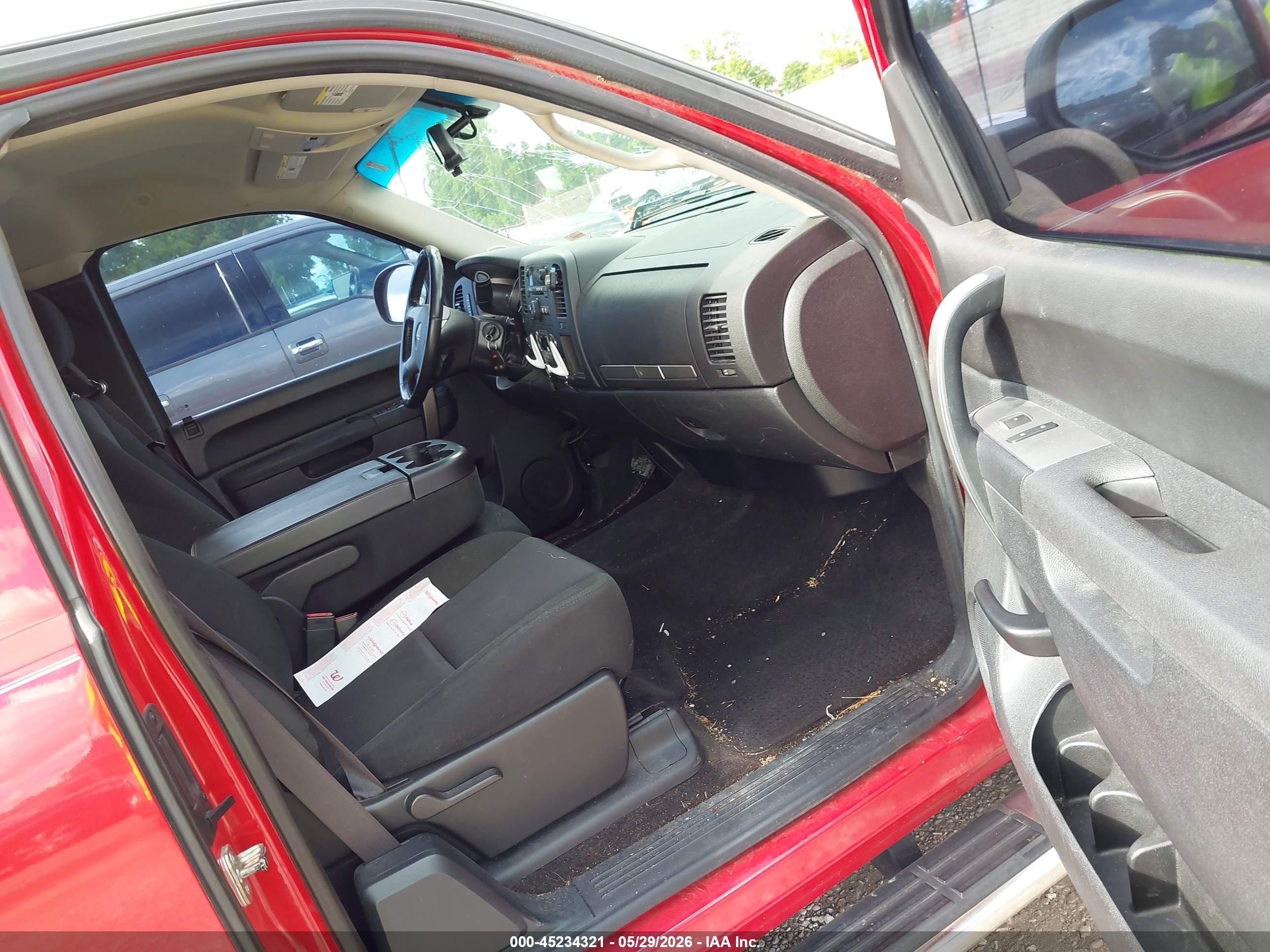 2011 Gmc Sierra 1500 Sle Red vin: 1GTR2VE31BZ437666