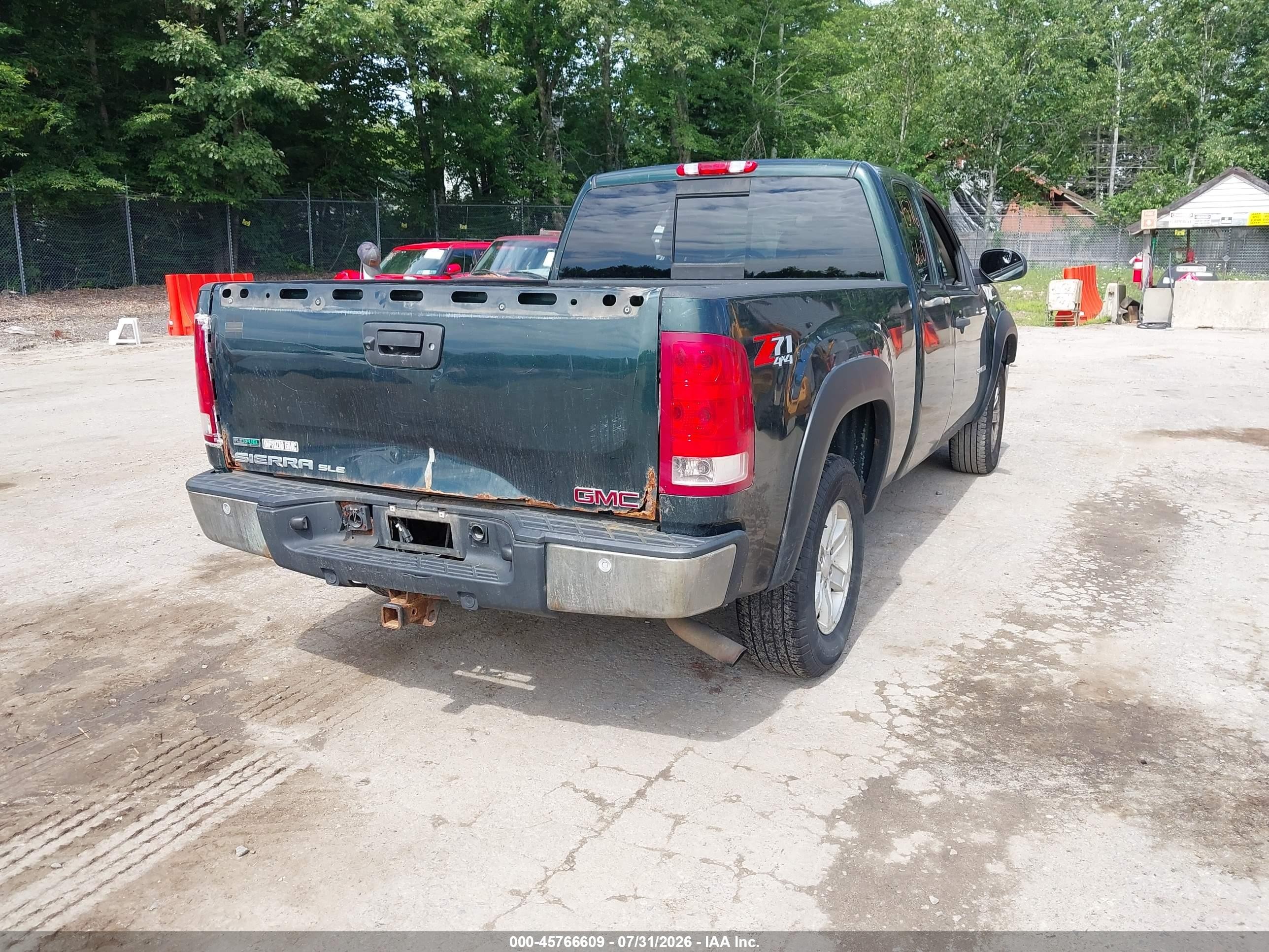 2011 Gmc Sierra 1500 Sle Blue vin: 1GTR2VE33BZ249618