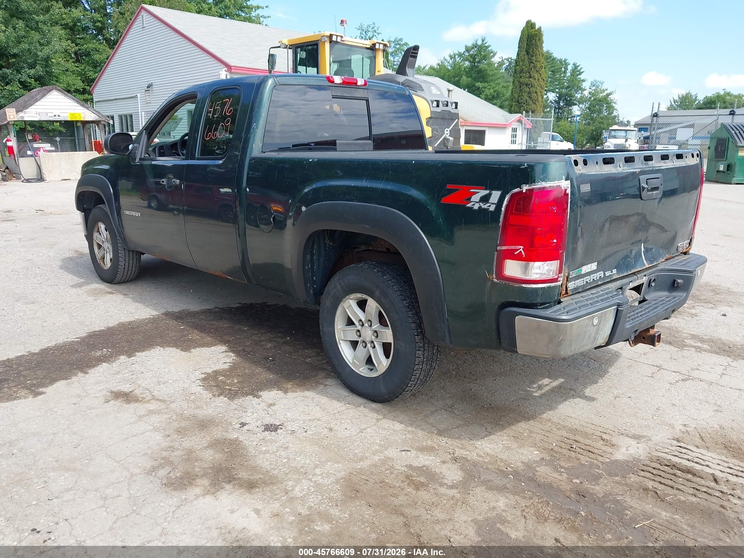 2011 Gmc Sierra 1500 Sle Blue vin: 1GTR2VE33BZ249618