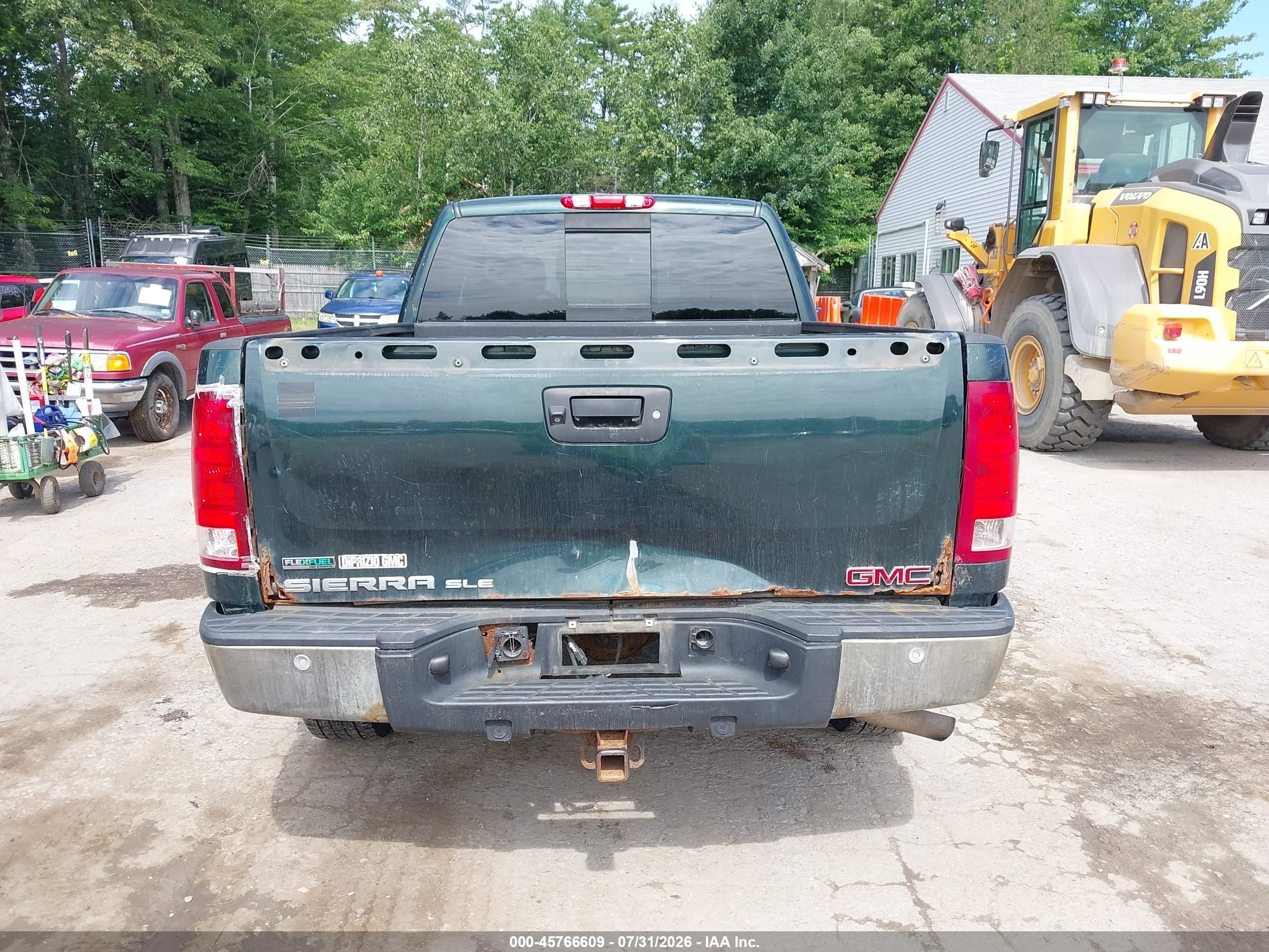 2011 Gmc Sierra 1500 Sle Blue vin: 1GTR2VE33BZ249618