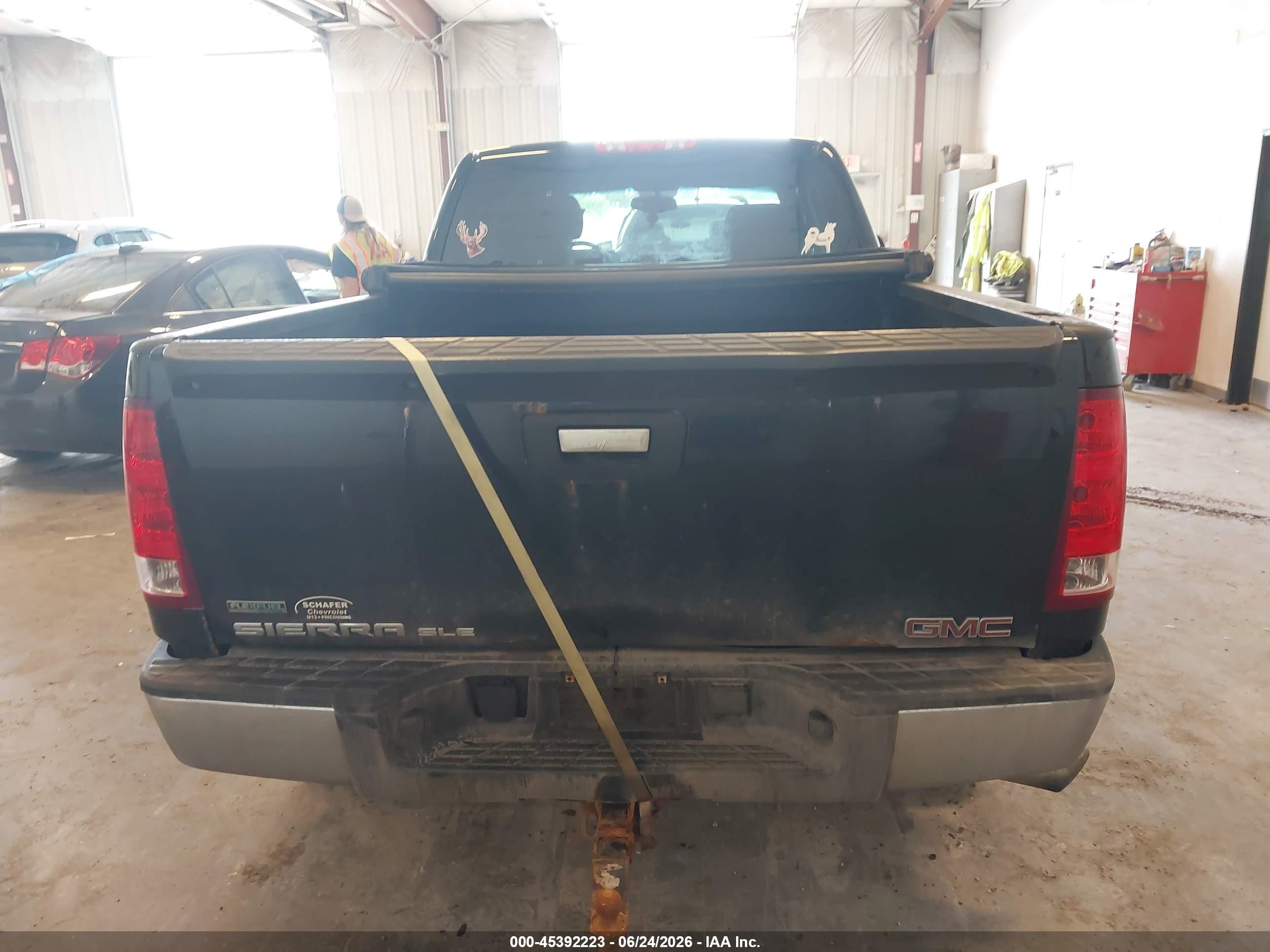 2011 Gmc Sierra 1500 Sle Black vin: 1GTR2VE33BZ294042