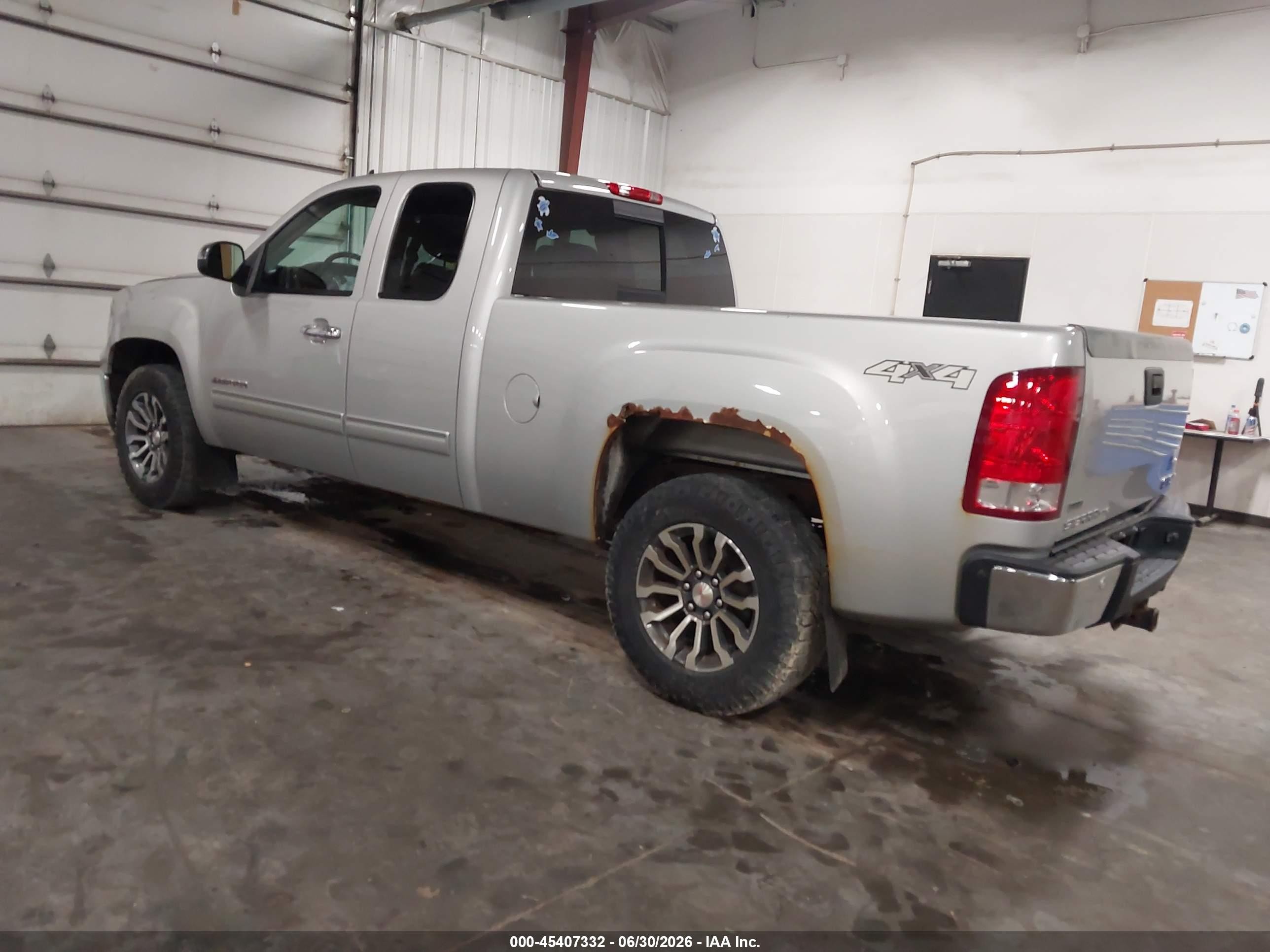 2011 Gmc Sierra 1500 Sle Серебряный vin: 1GTR2VE33BZ400389