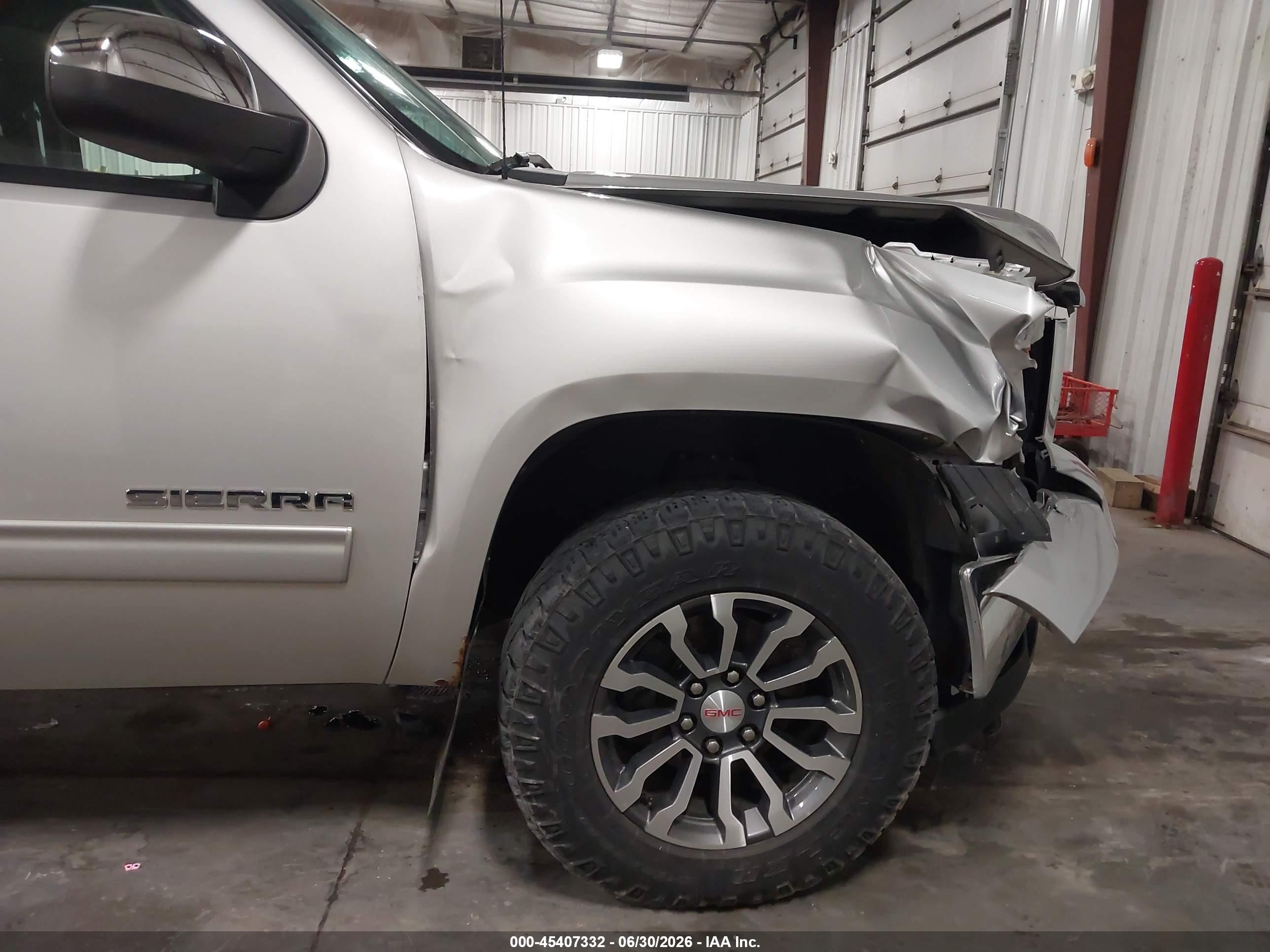 2011 Gmc Sierra 1500 Sle Серебряный vin: 1GTR2VE33BZ400389