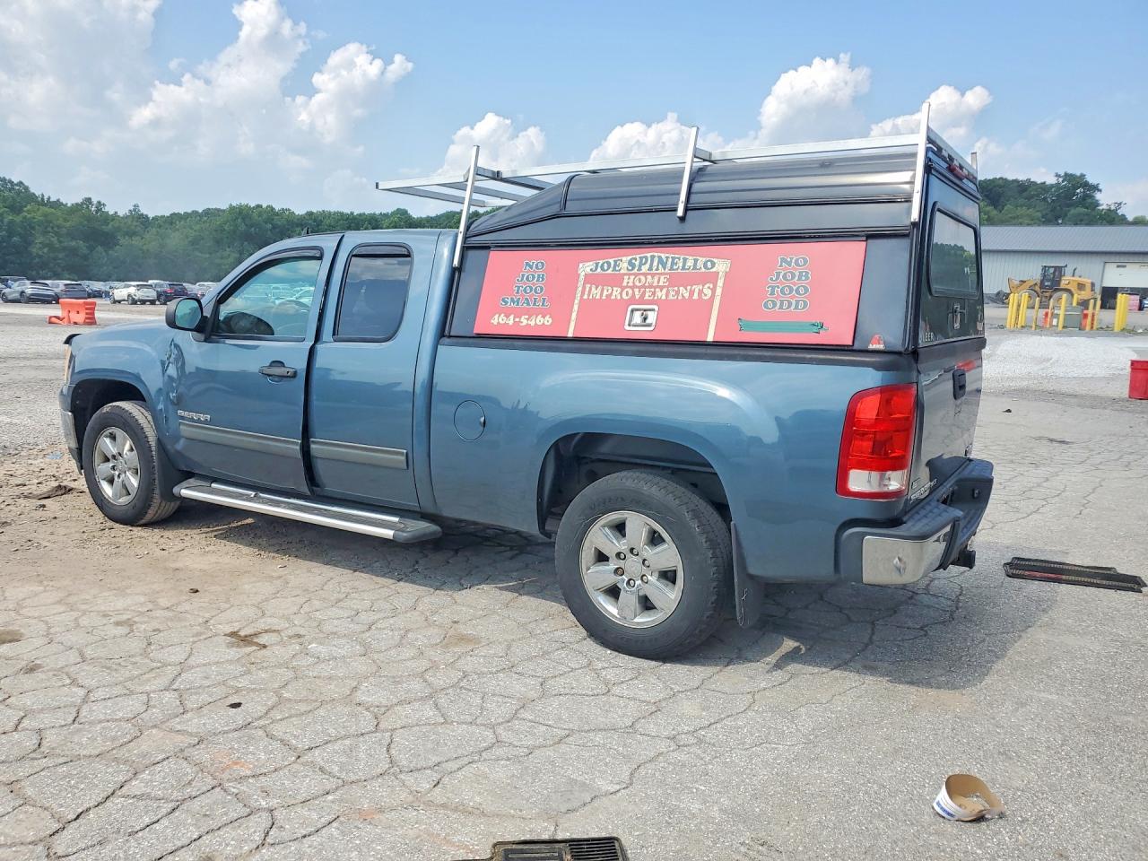 2011 Gmc Sierra K1500 Sle Blue vin: 1GTR2VE35BZ259597