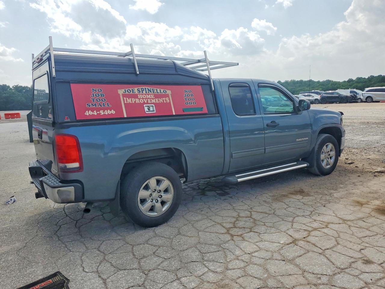 2011 Gmc Sierra K1500 Sle Blue vin: 1GTR2VE35BZ259597