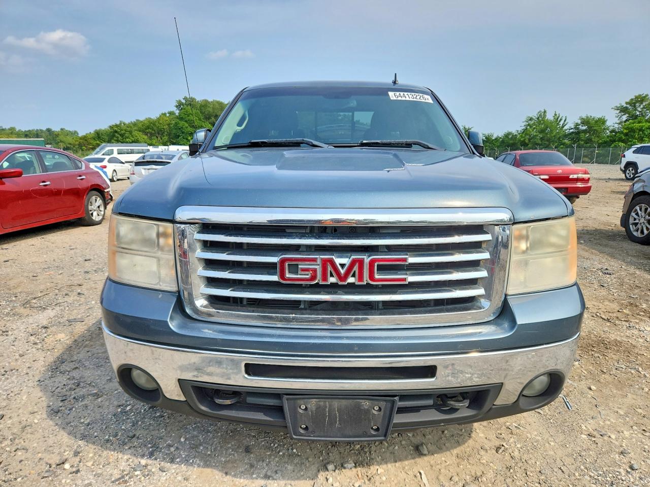 2011 Gmc Sierra K1500 Sle Teal vin: 1GTR2VE35BZ288825