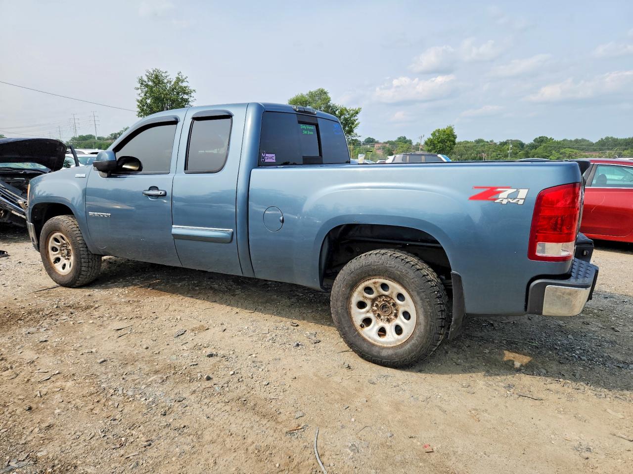 2011 Gmc Sierra K1500 Sle Teal vin: 1GTR2VE35BZ288825