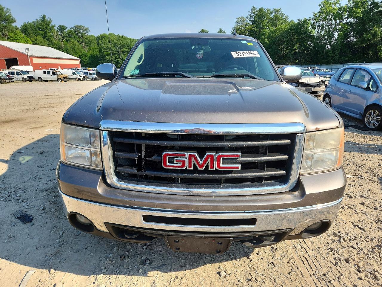 2011 Gmc Sierra K1500 Sle Brown vin: 1GTR2VE35BZ297542