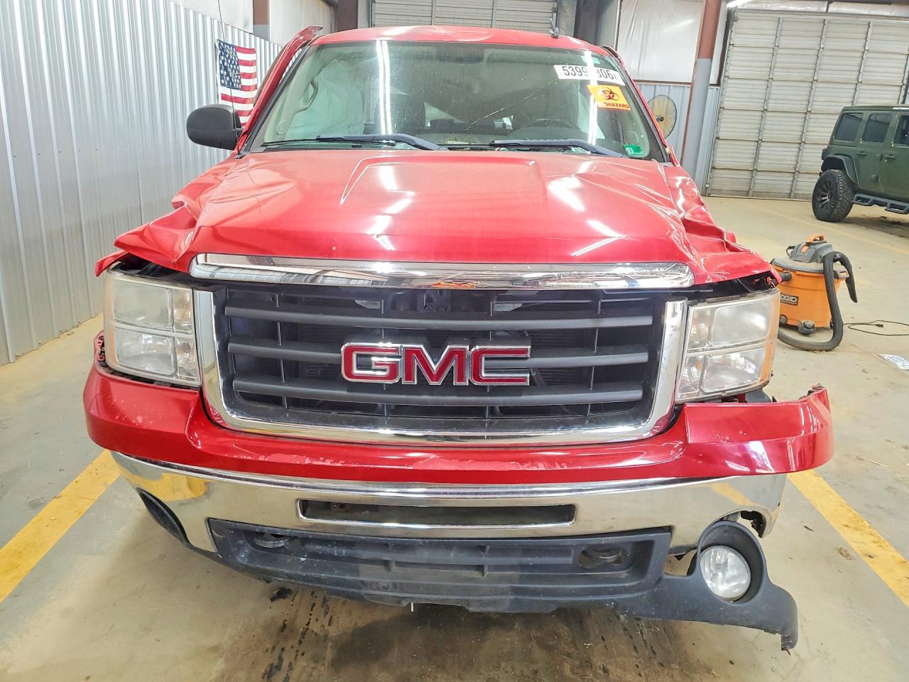2011 Gmc Sierra K1500 Sle Красный vin: 1GTR2VE35BZ430185