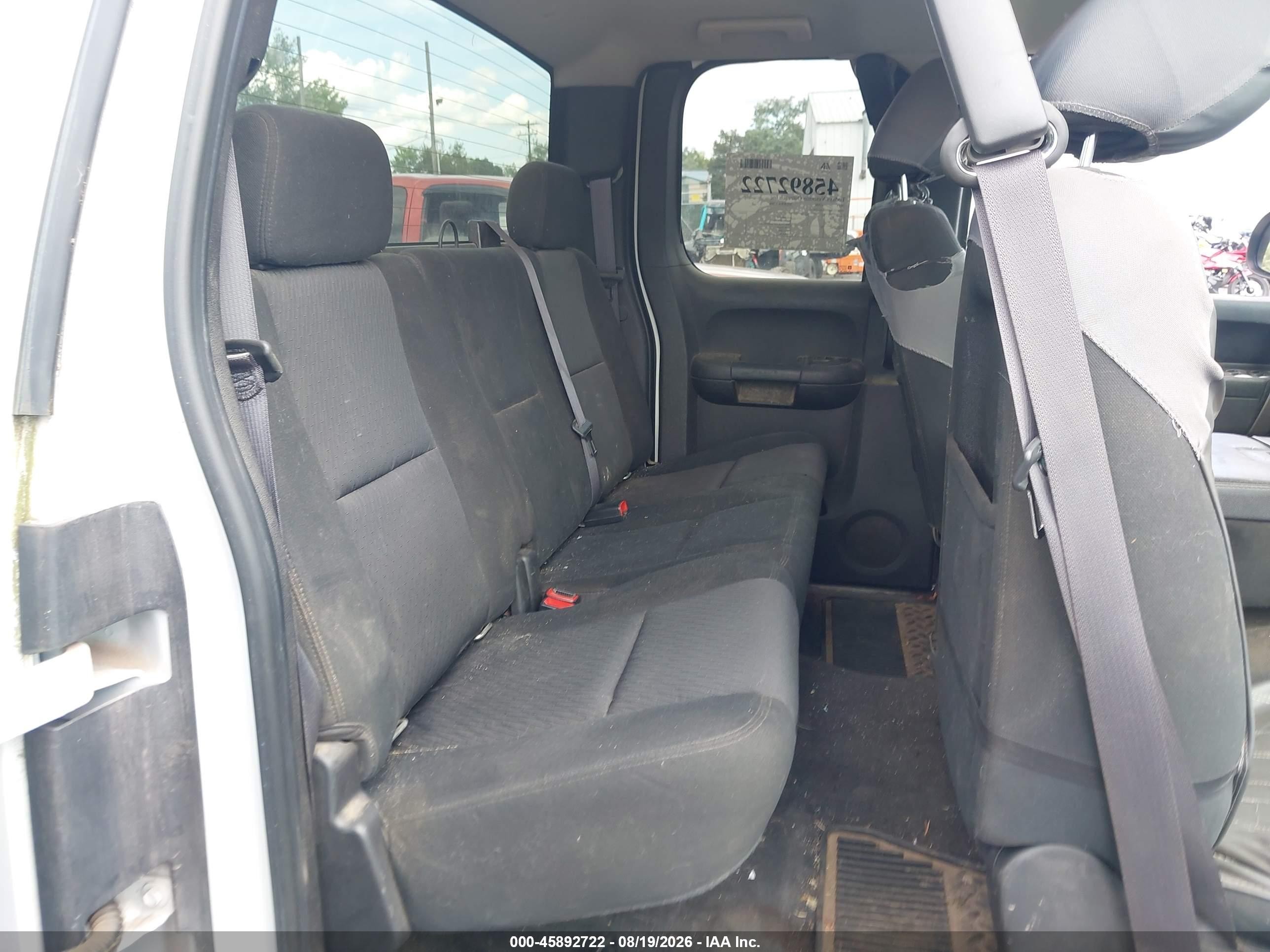 2011 Gmc Sierra 1500 Sle White vin: 1GTR2VE35BZ458116