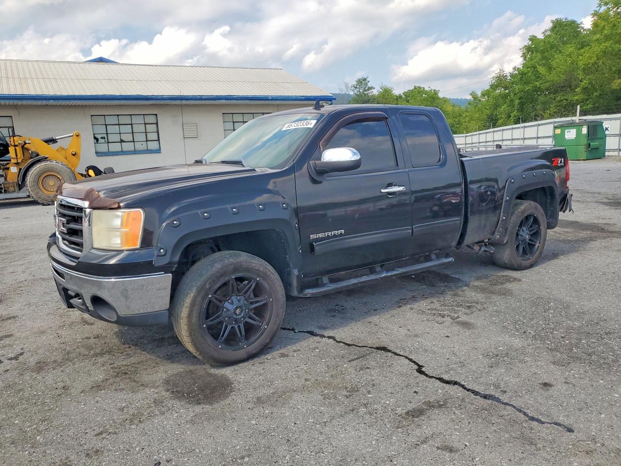 2011 Gmc Sierra K1500 Sle Черный vin: 1GTR2VE36BZ124497