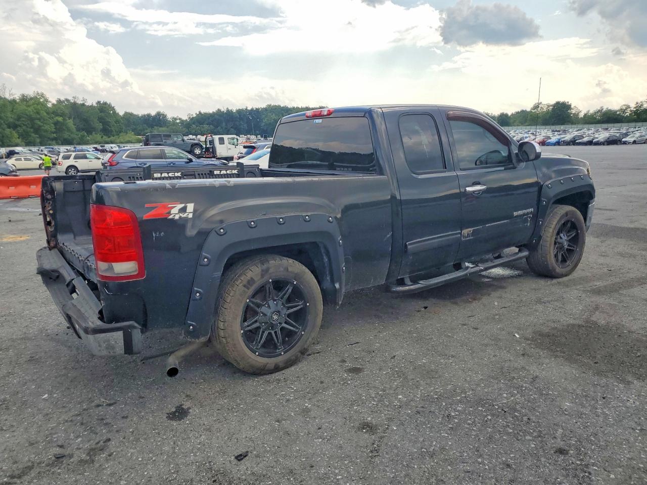 2011 Gmc Sierra K1500 Sle Черный vin: 1GTR2VE36BZ124497