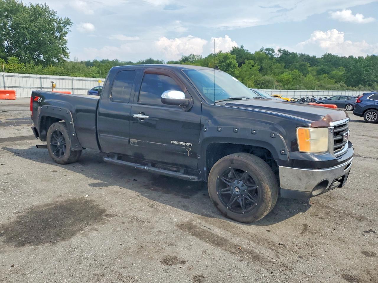 2011 Gmc Sierra K1500 Sle Черный vin: 1GTR2VE36BZ124497