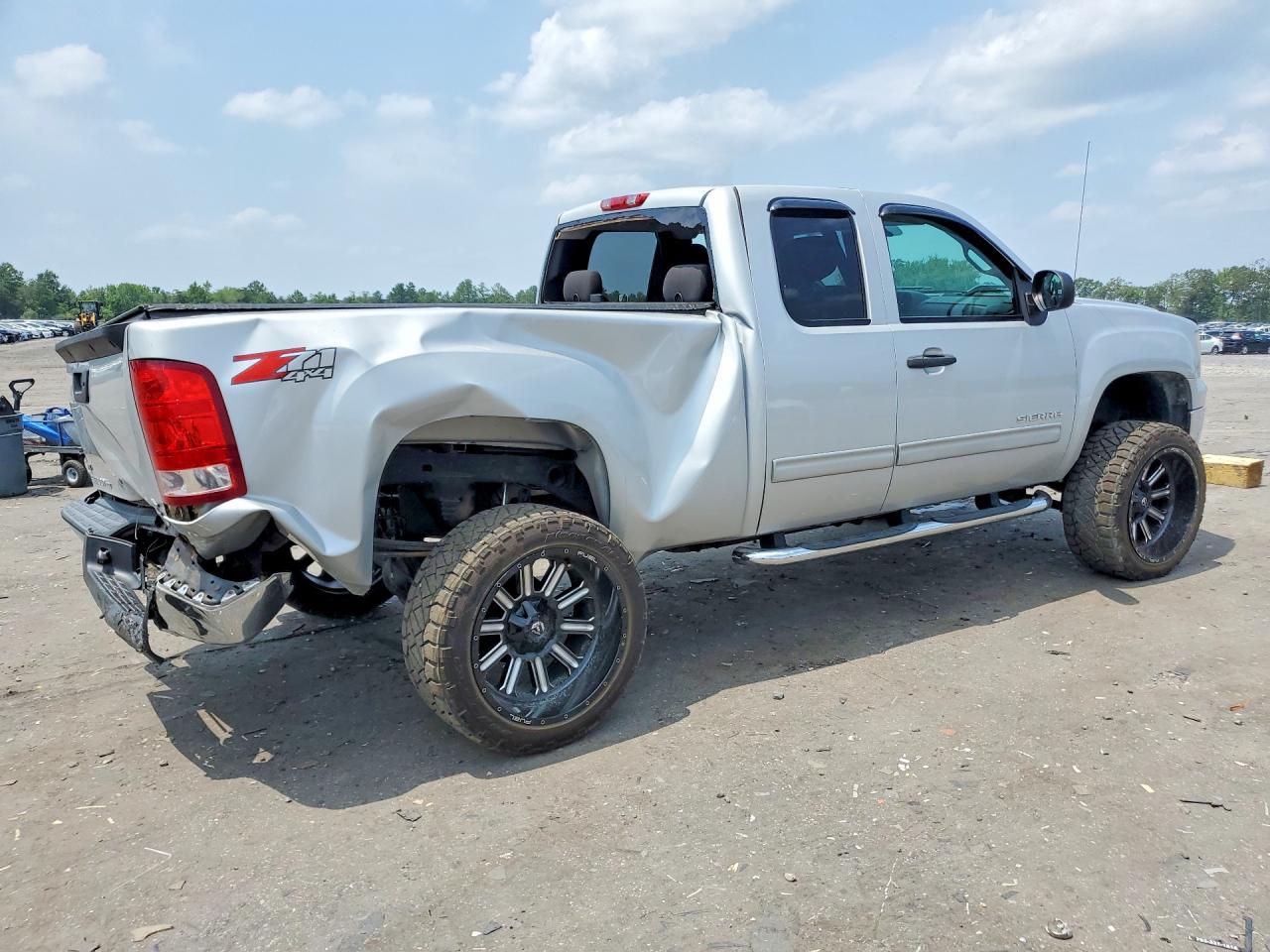 2011 Gmc Sierra K1500 Sle Серебряный vin: 1GTR2VE36BZ147522