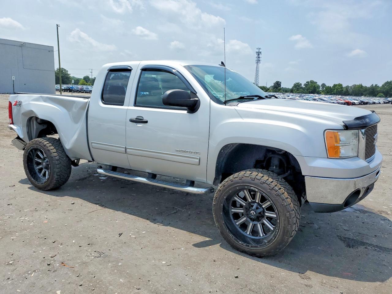 2011 Gmc Sierra K1500 Sle Серебряный vin: 1GTR2VE36BZ147522