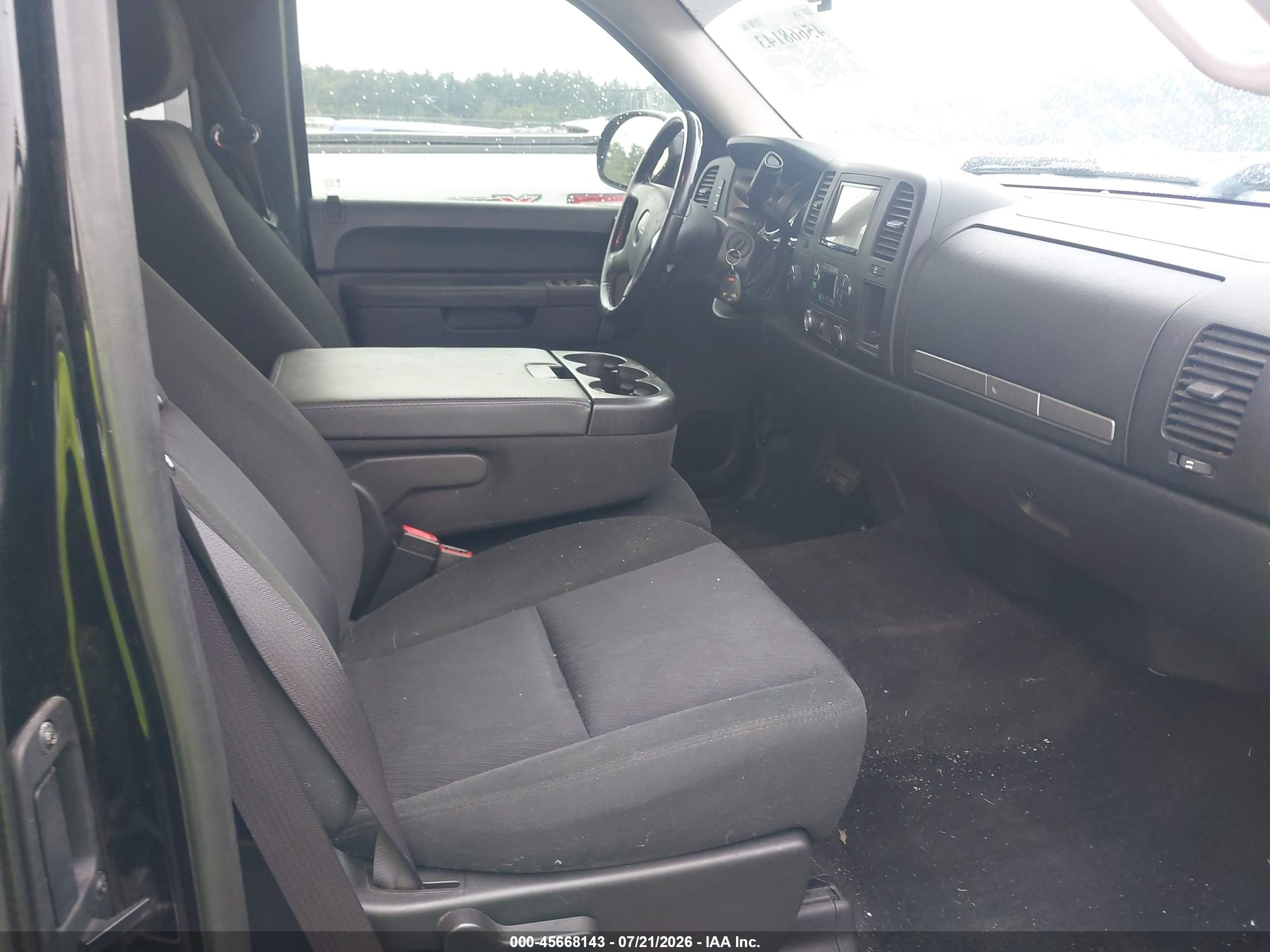 2011 Gmc Sierra 1500 Sle Черный vin: 1GTR2VE36BZ218119