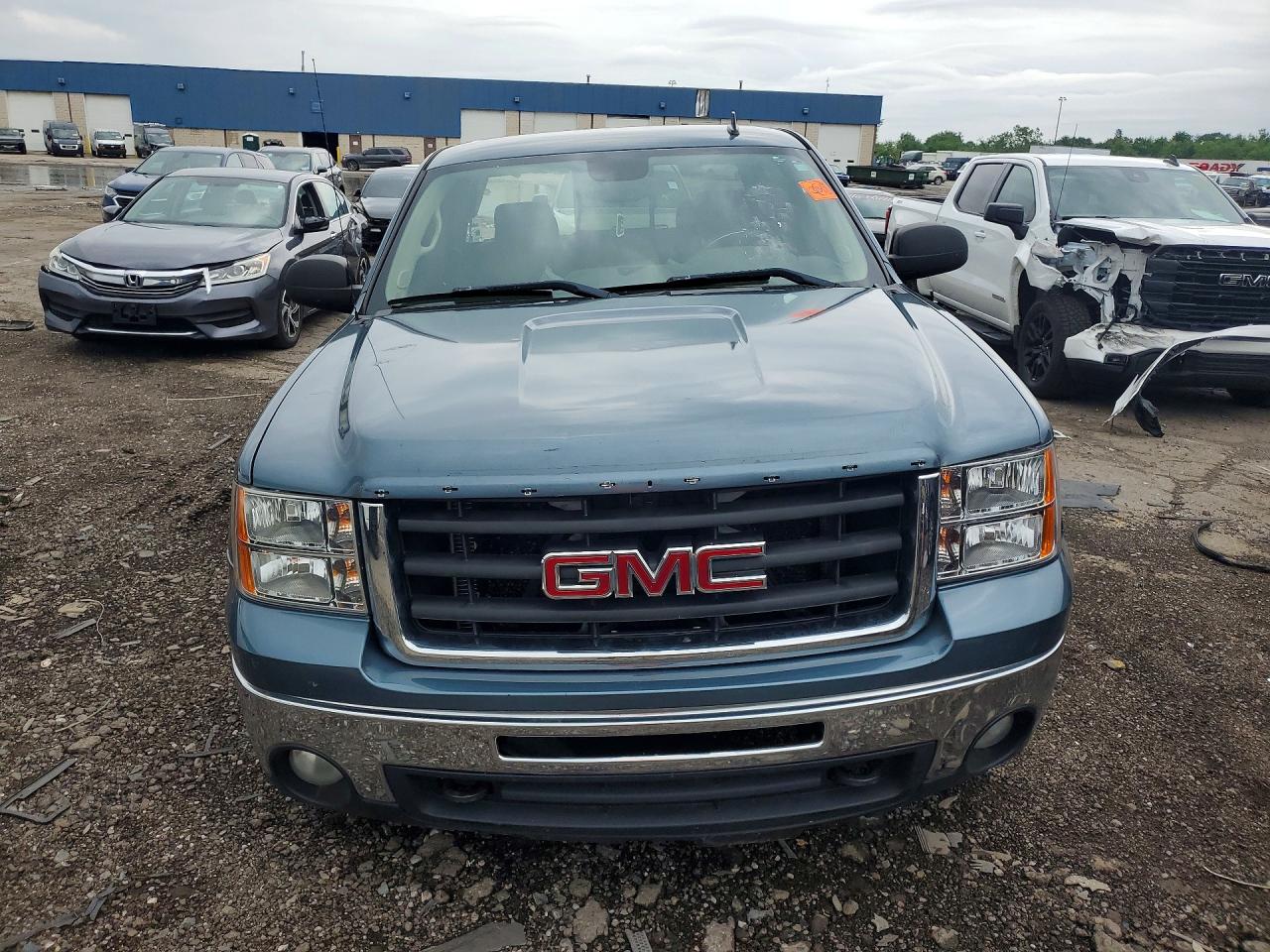 2011 Gmc Sierra K1500 Sle Blue vin: 1GTR2VE36BZ296593