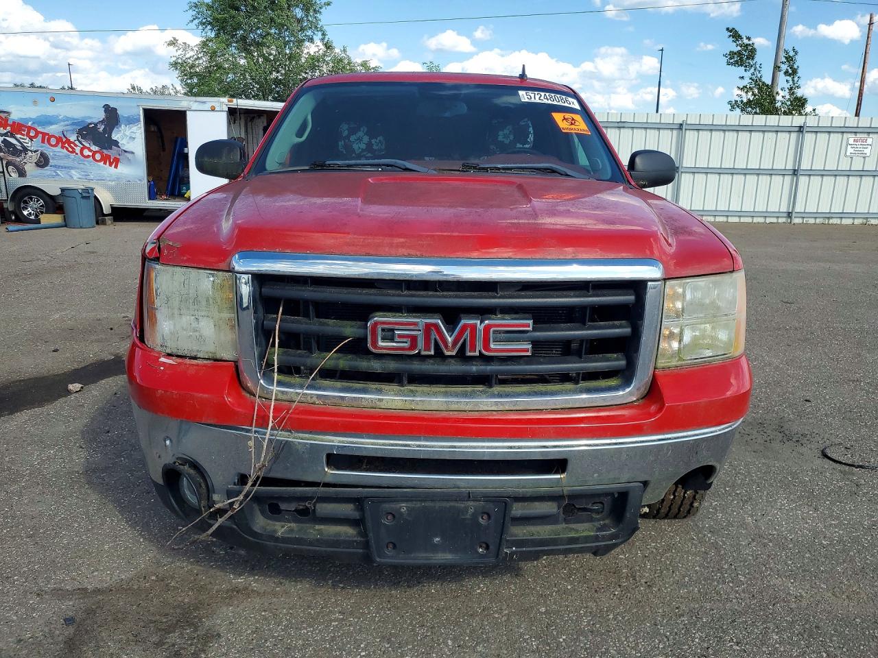 2011 Gmc Sierra K1500 Sle Red vin: 1GTR2VE36BZ383488