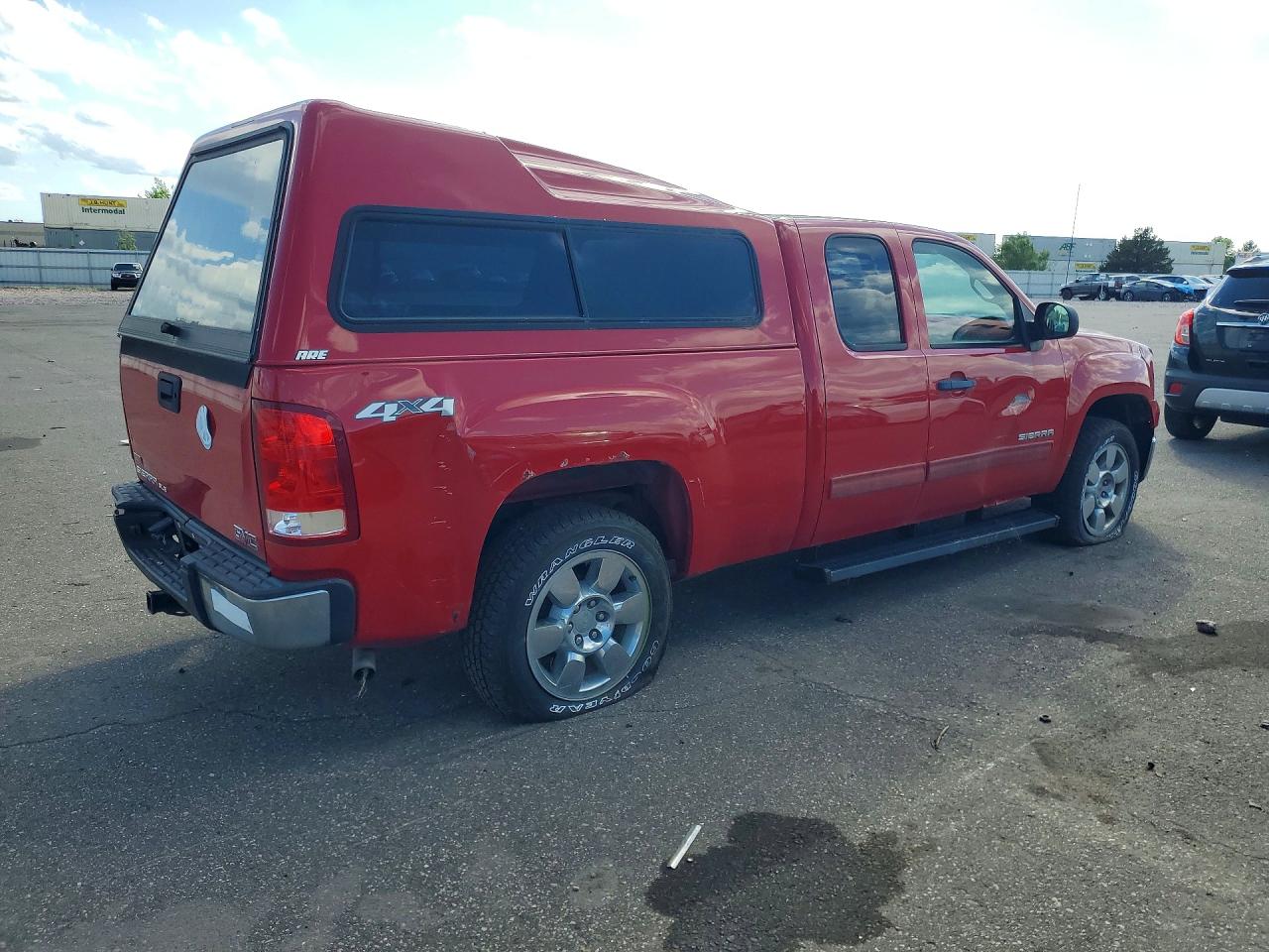 2011 Gmc Sierra K1500 Sle Red vin: 1GTR2VE36BZ383488