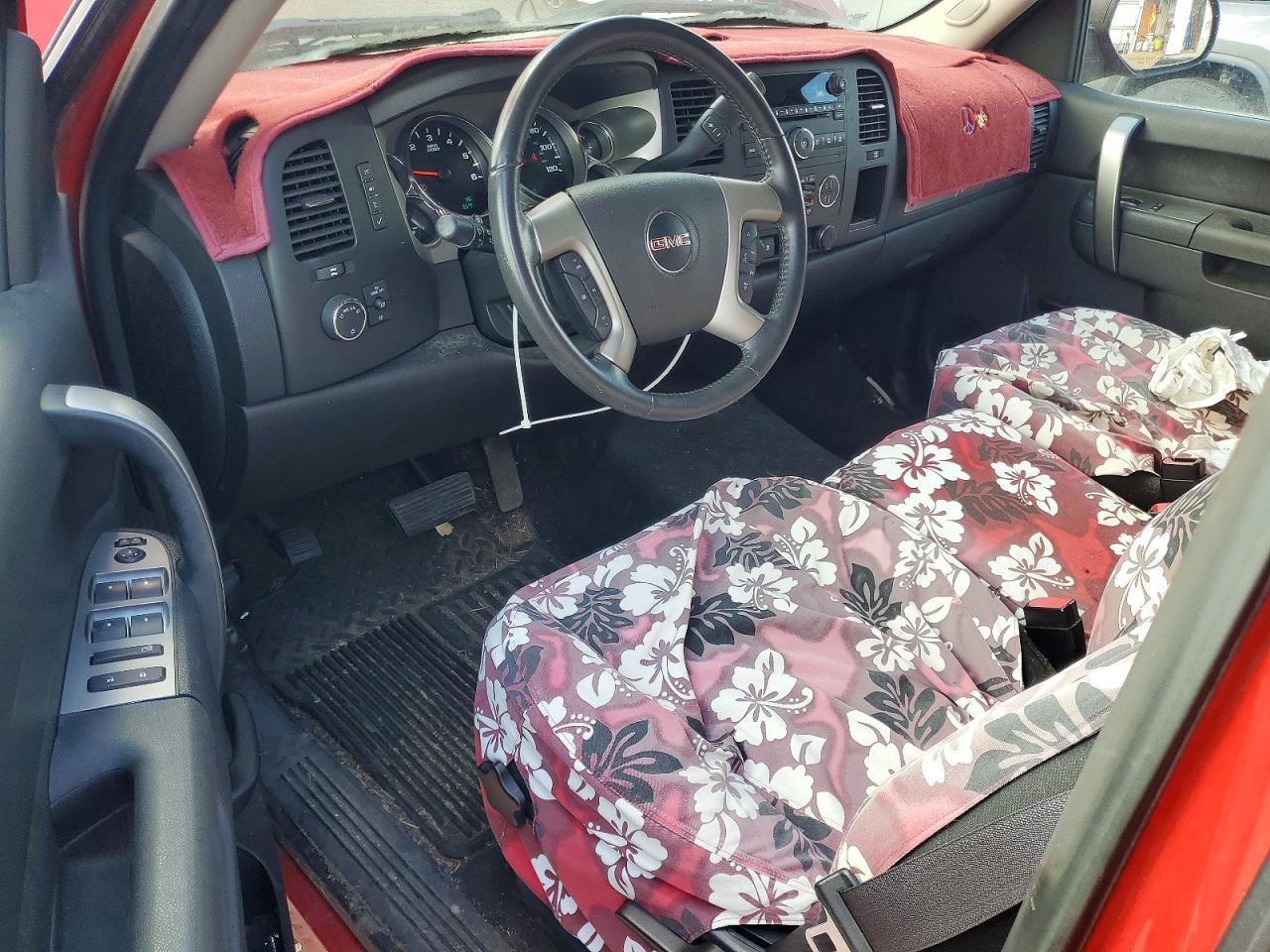 2011 Gmc Sierra K1500 Sle Red vin: 1GTR2VE36BZ383488