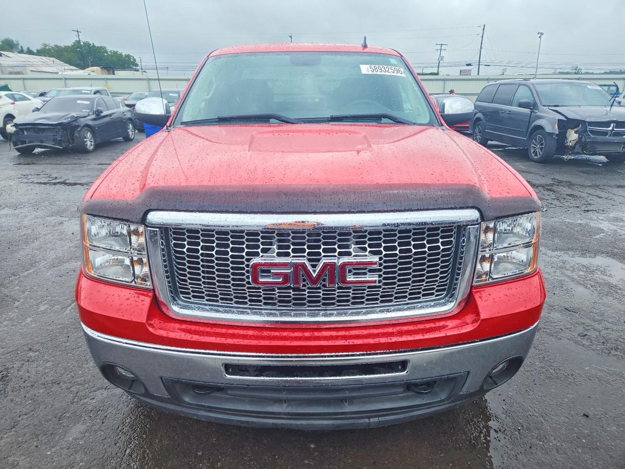 2011 Gmc Sierra K1500 Sle Red vin: 1GTR2VE36BZ403352