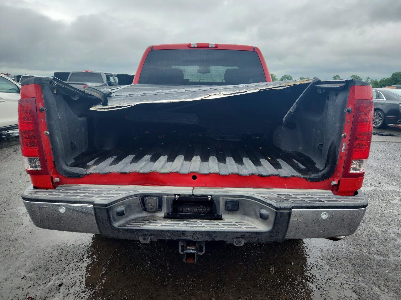 2011 Gmc Sierra K1500 Sle Red vin: 1GTR2VE36BZ403352