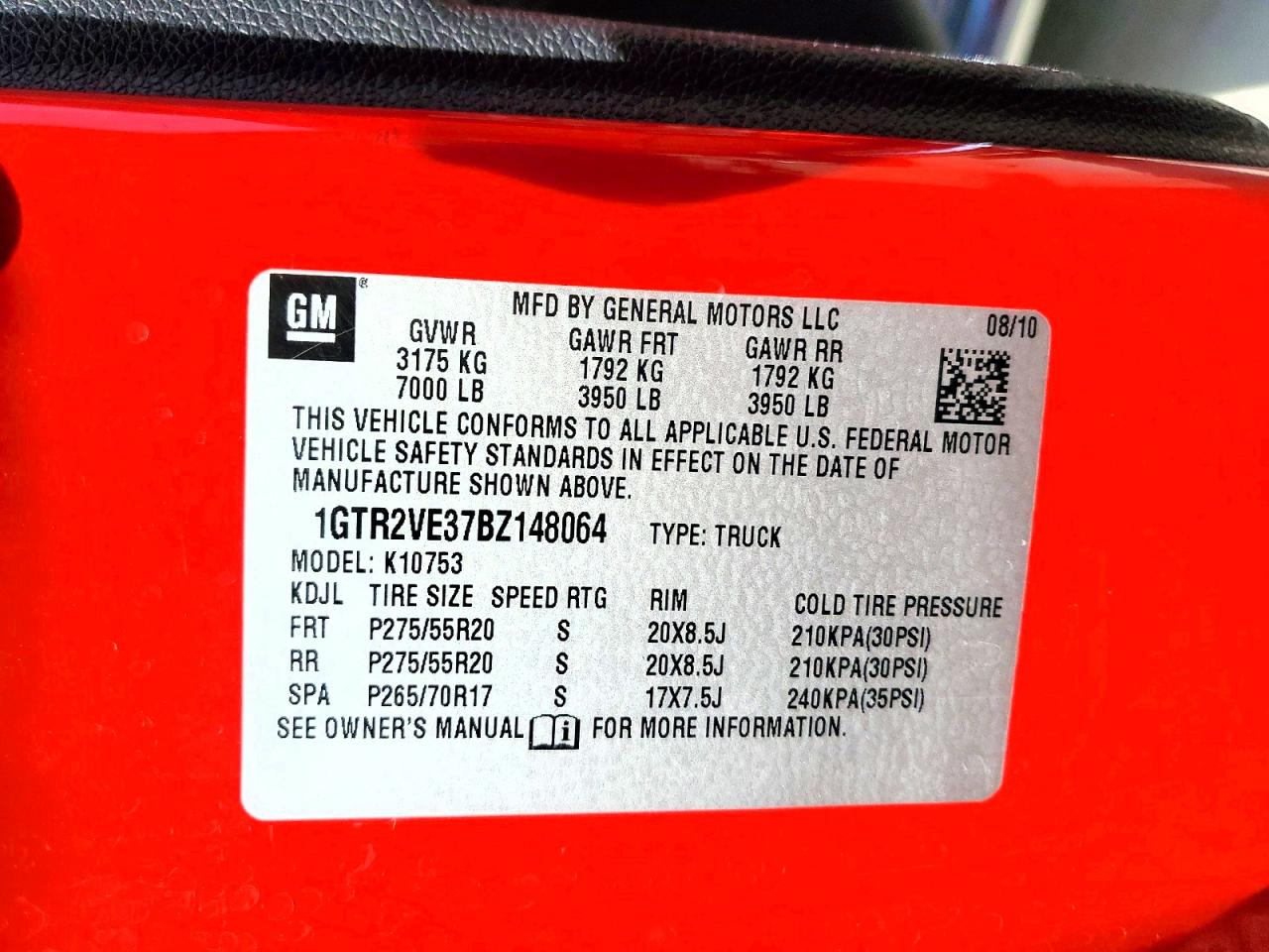 2011 Gmc Sierra K1500 Sle Red vin: 1GTR2VE37BZ148064