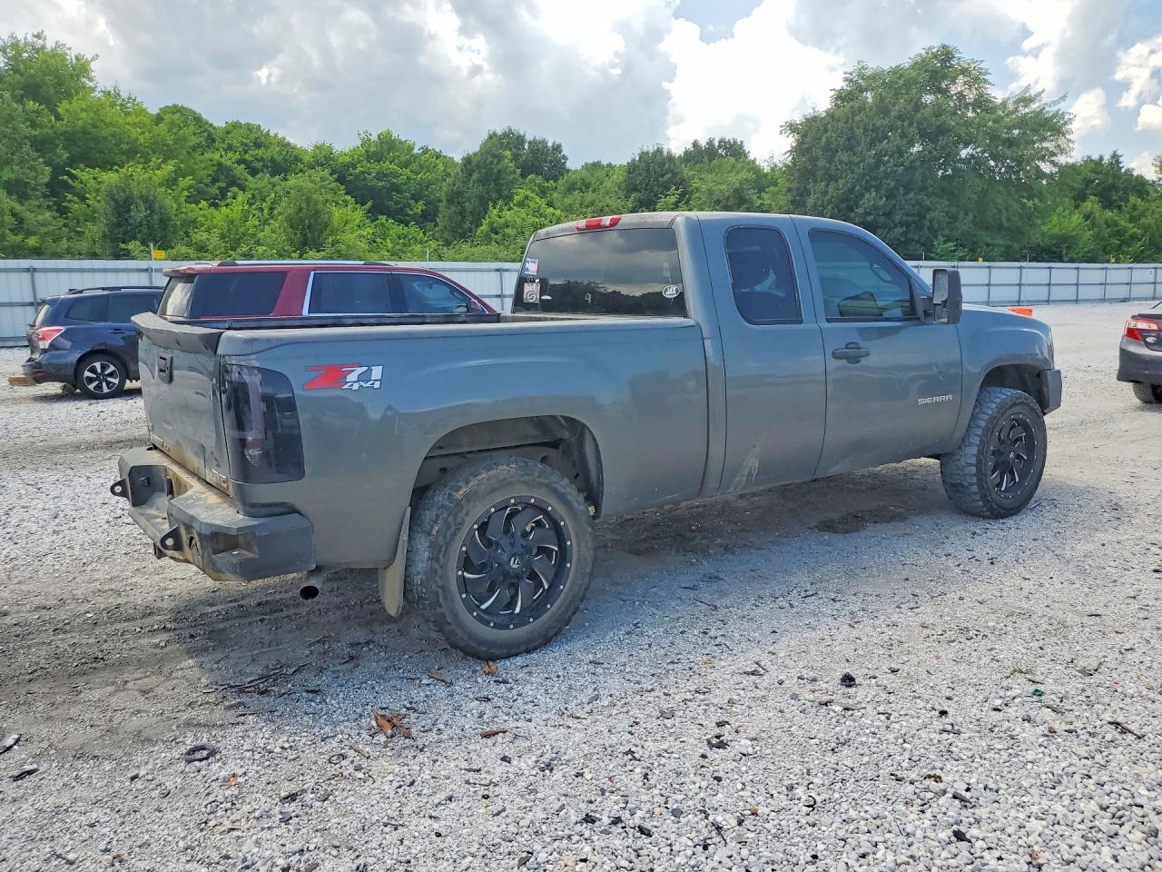 2011 Gmc Sierra K1500 Sle Gray vin: 1GTR2VE37BZ174051