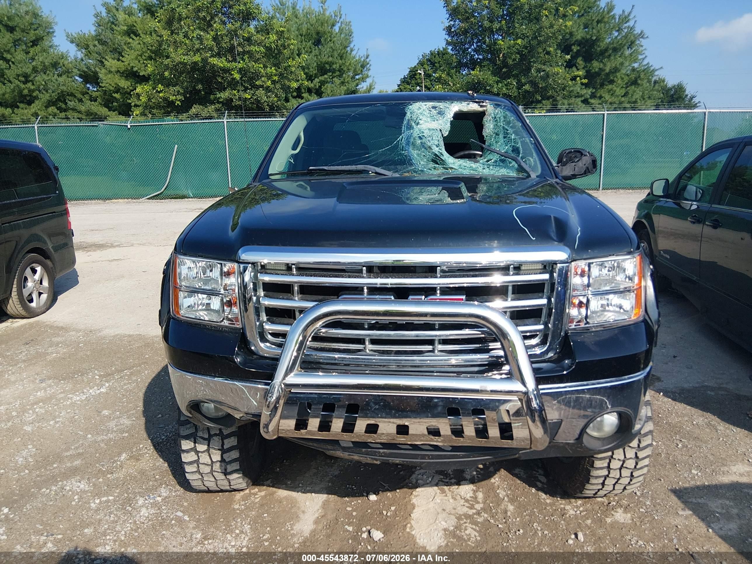 2011 Gmc Sierra 1500 Sle Black vin: 1GTR2VE37BZ327897