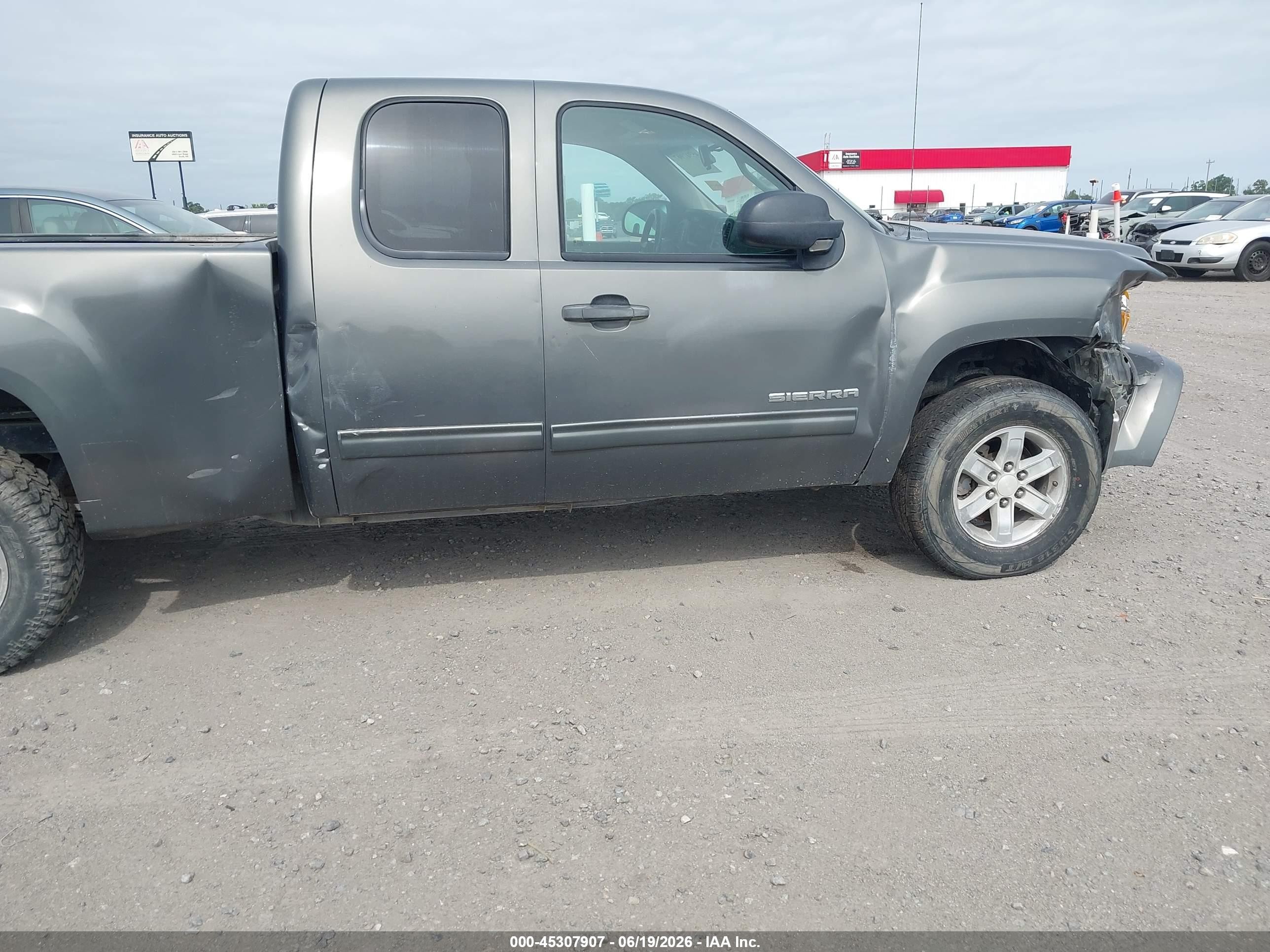 2011 Gmc Sierra 1500 Sle Green vin: 1GTR2VE37BZ337524