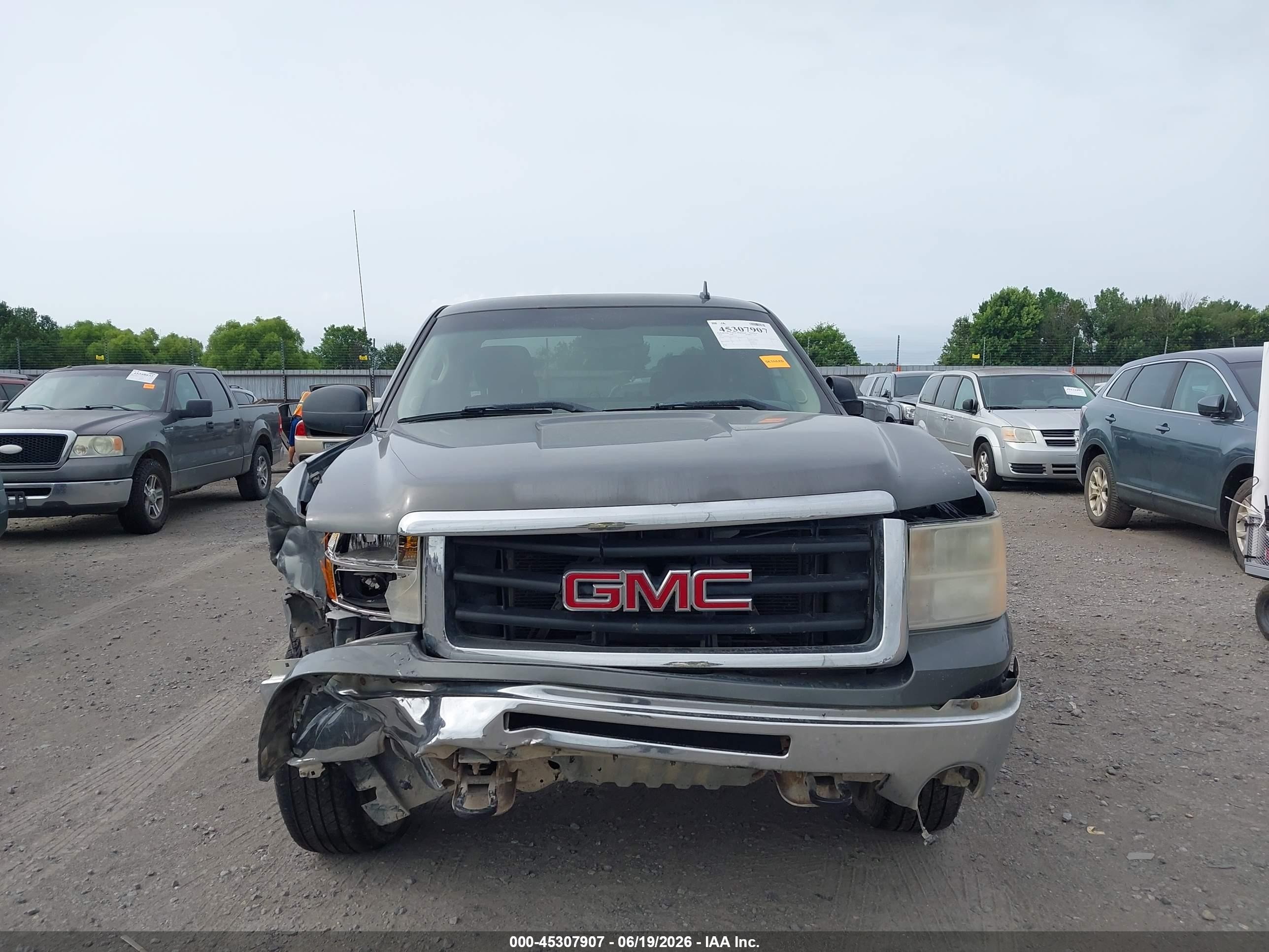 2011 Gmc Sierra 1500 Sle Green vin: 1GTR2VE37BZ337524