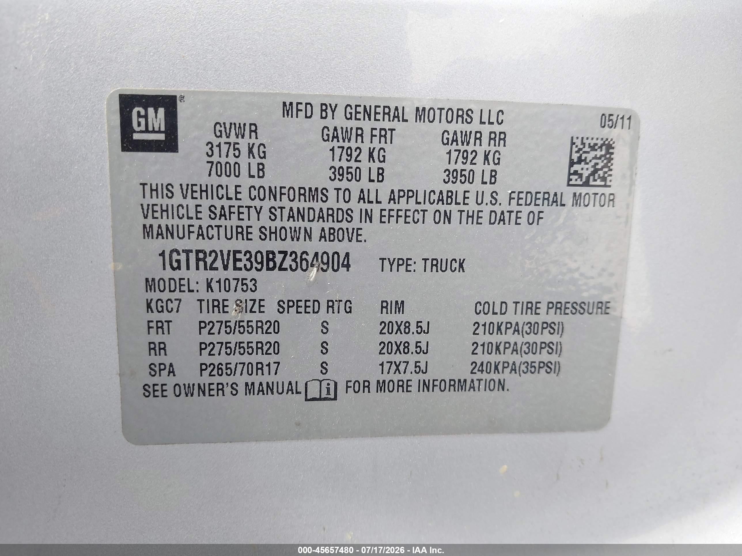 2011 Gmc Sierra 1500 Sle Silver vin: 1GTR2VE39BZ364904