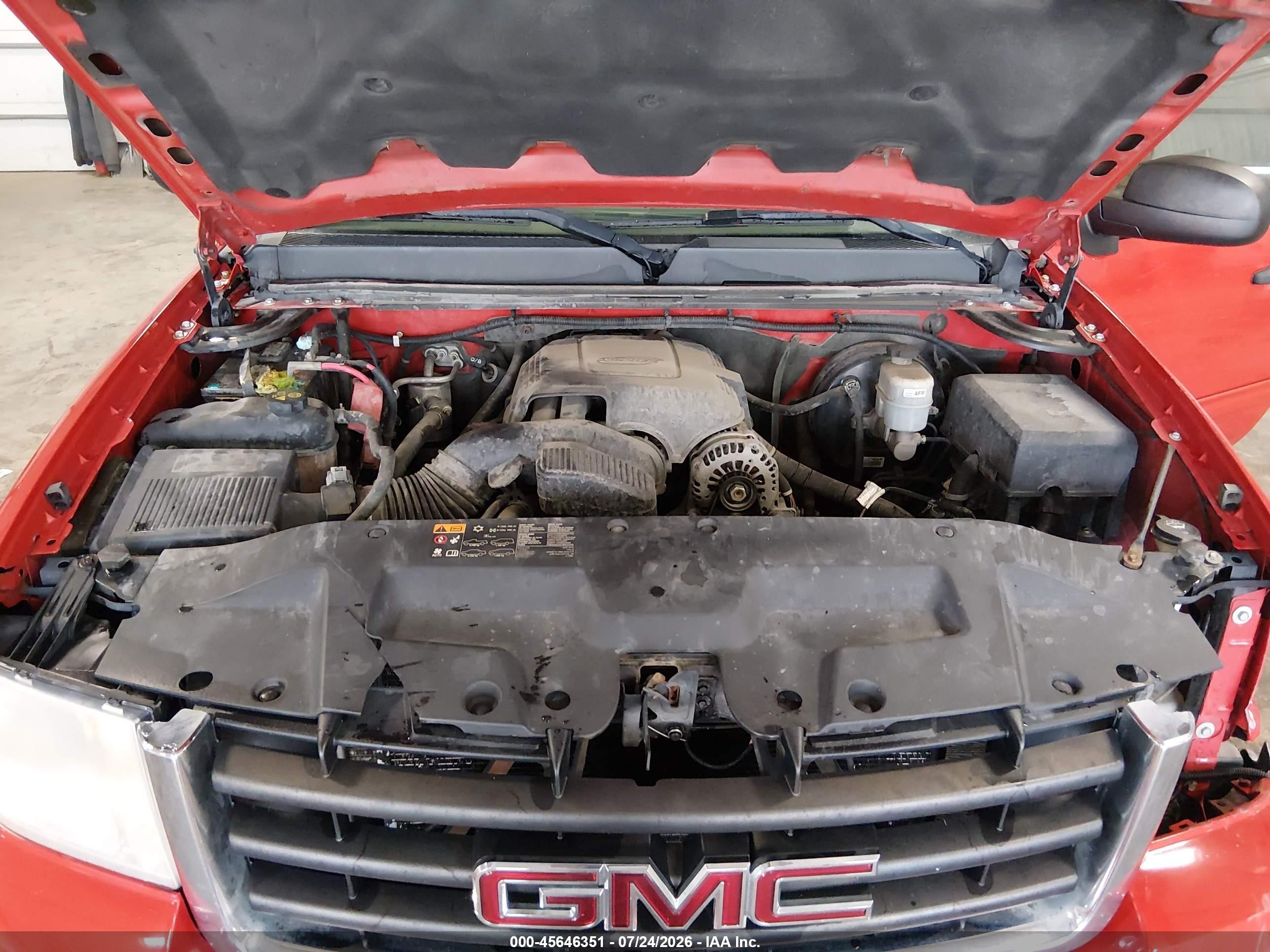 2011 Gmc Sierra 1500 Sle Red vin: 1GTR2VE39BZ368919