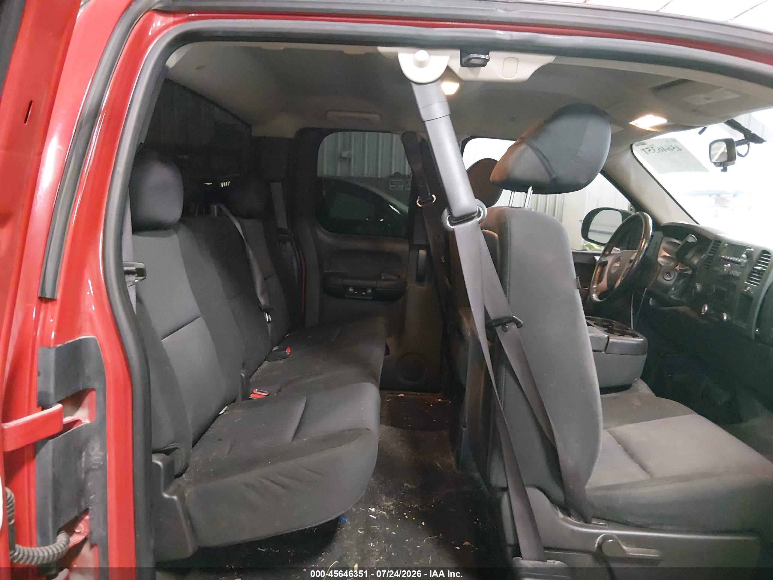 2011 Gmc Sierra 1500 Sle Red vin: 1GTR2VE39BZ368919